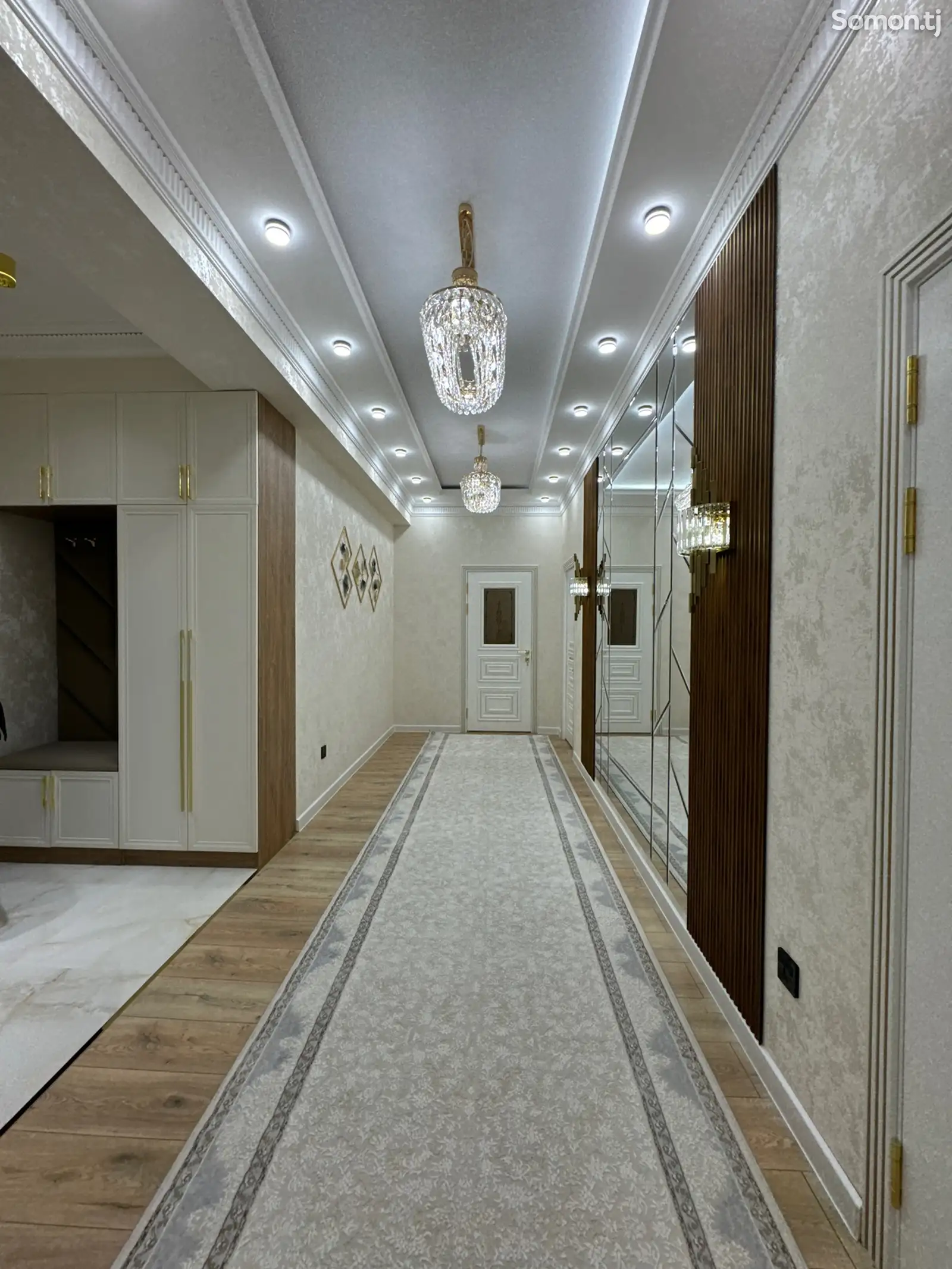 3-комн. квартира, 11 этаж, 118 м², Сомони-1