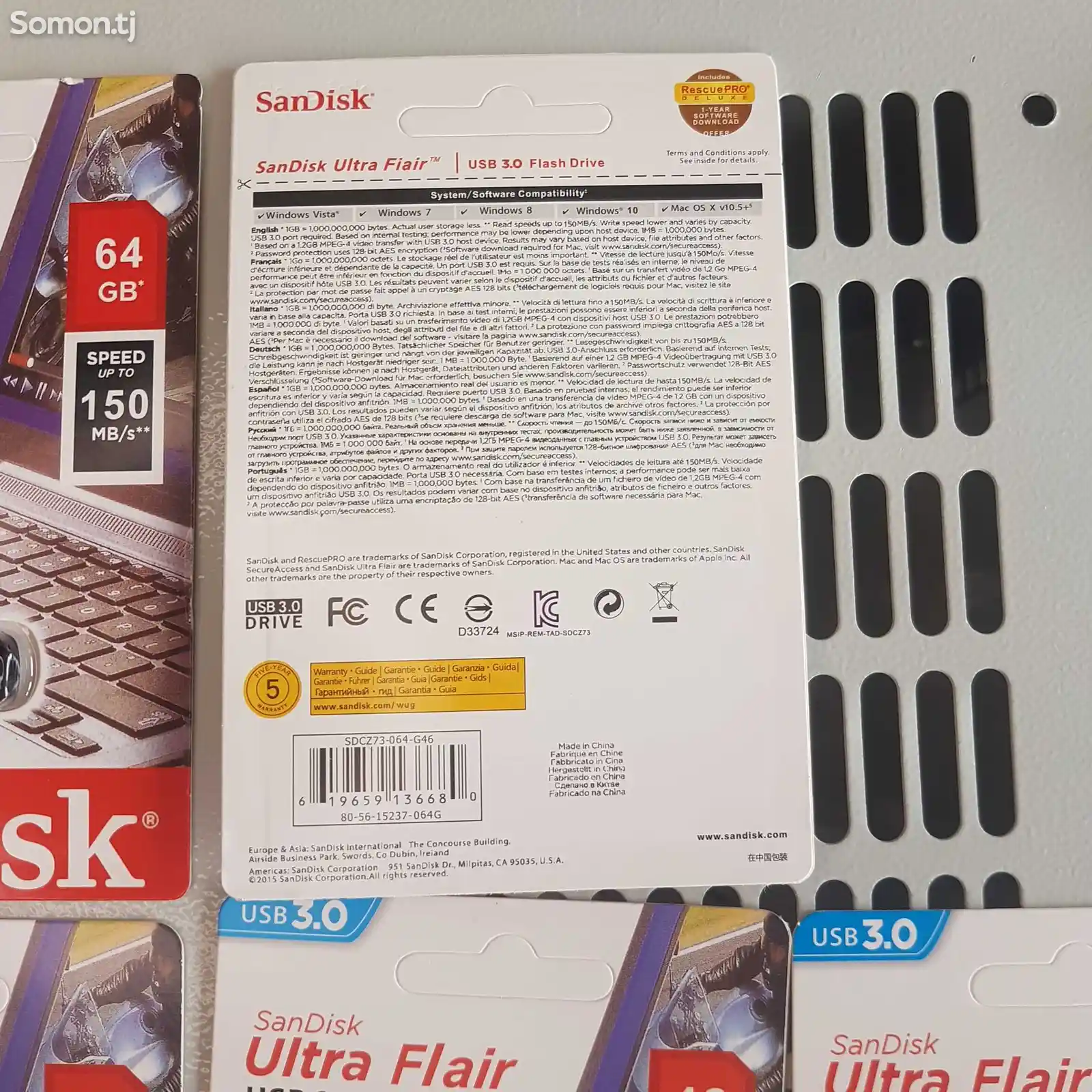 Флешка SanDisk Ultra Flair 32Gb-2
