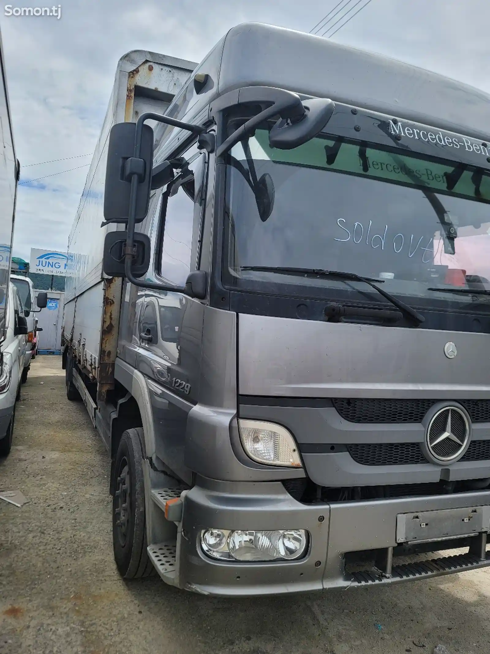 Бортовой грузовик Mercedes-Benz Atego 1229, 2014-3