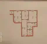 3-комн. квартира, 3 этаж, 61 м², электрон-6