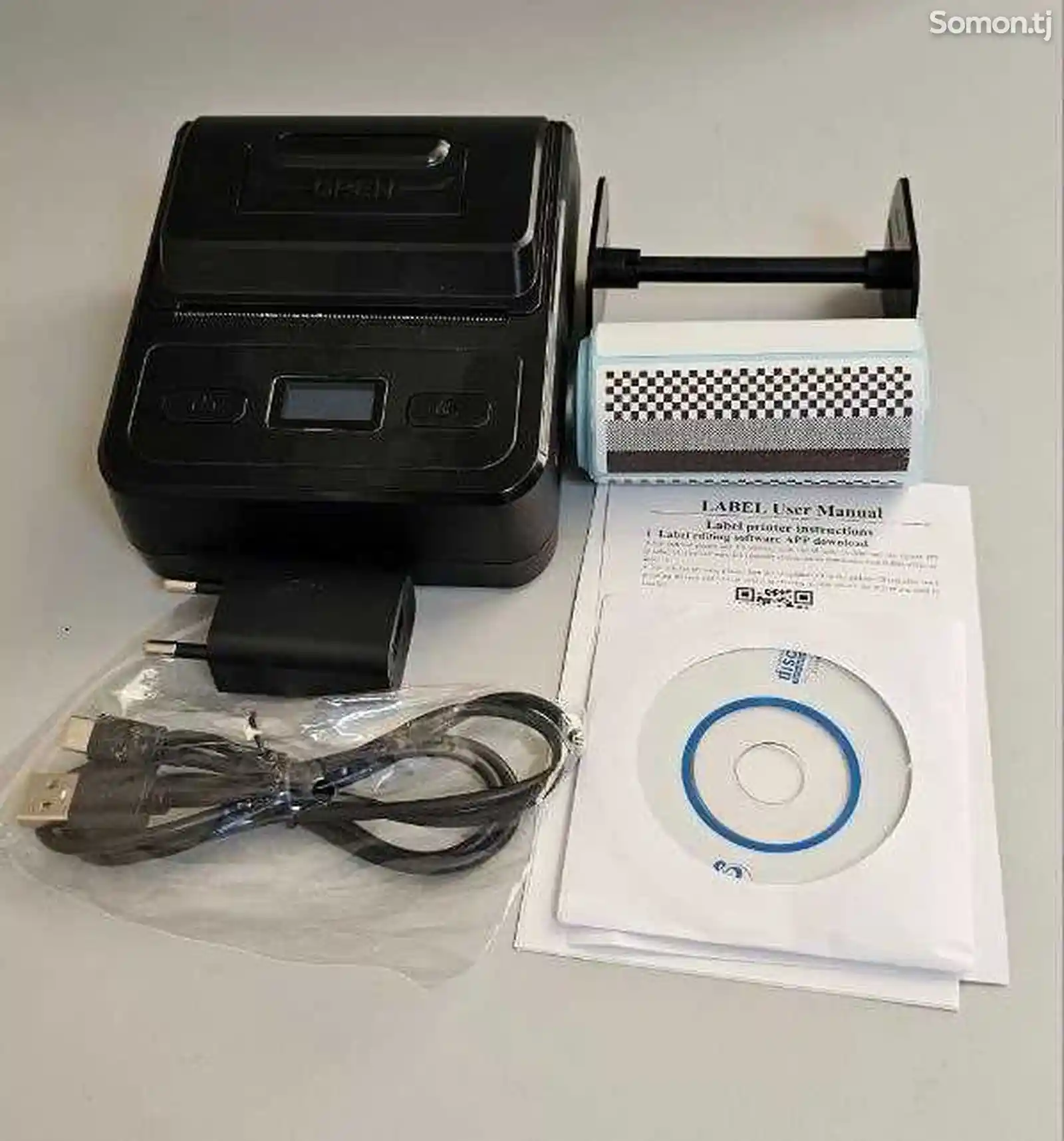 Мобильный принтер для печати этикеток usb bluetooh-6