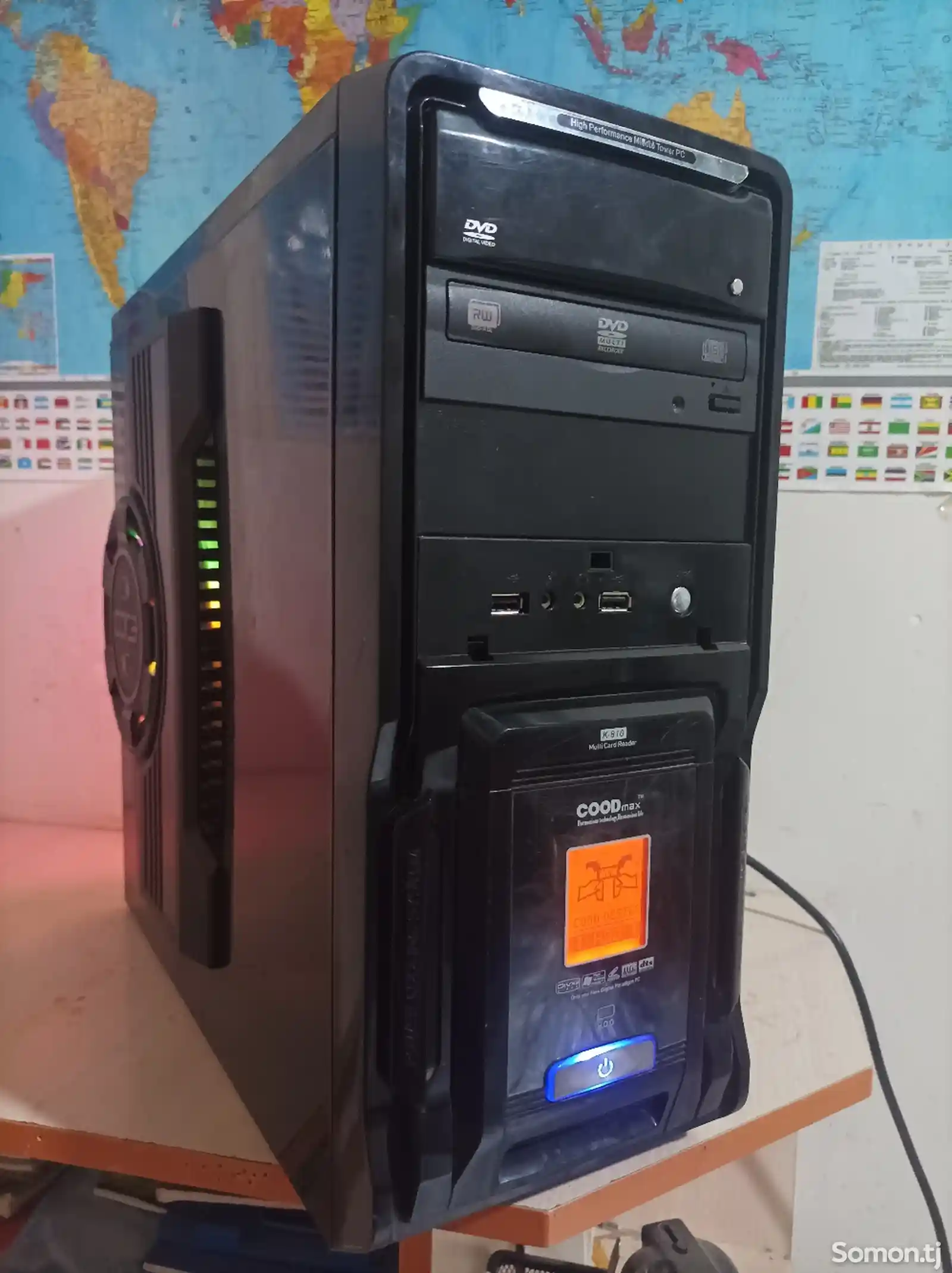 Персональный компьютер Core i5 4590 ram-16gb RX-570 4GB 256BIT SSD-128GB HDD 1TB-2