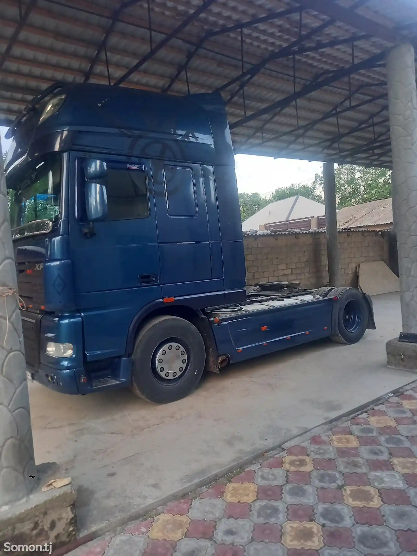 Бортовой грузовик DAF XF, 2013-5