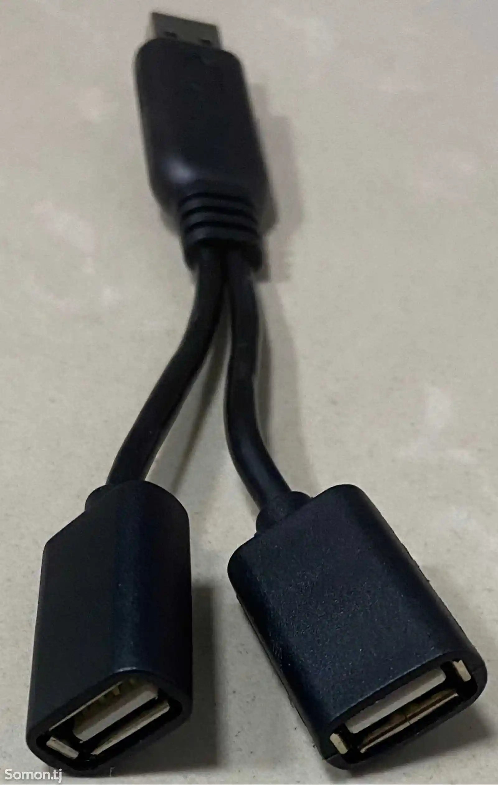 Кабель USB то 2- выход USB-1