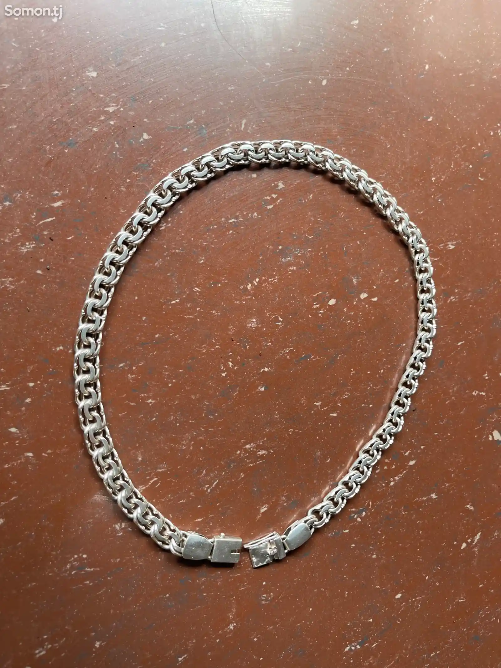 Ожерелье серебряное-1