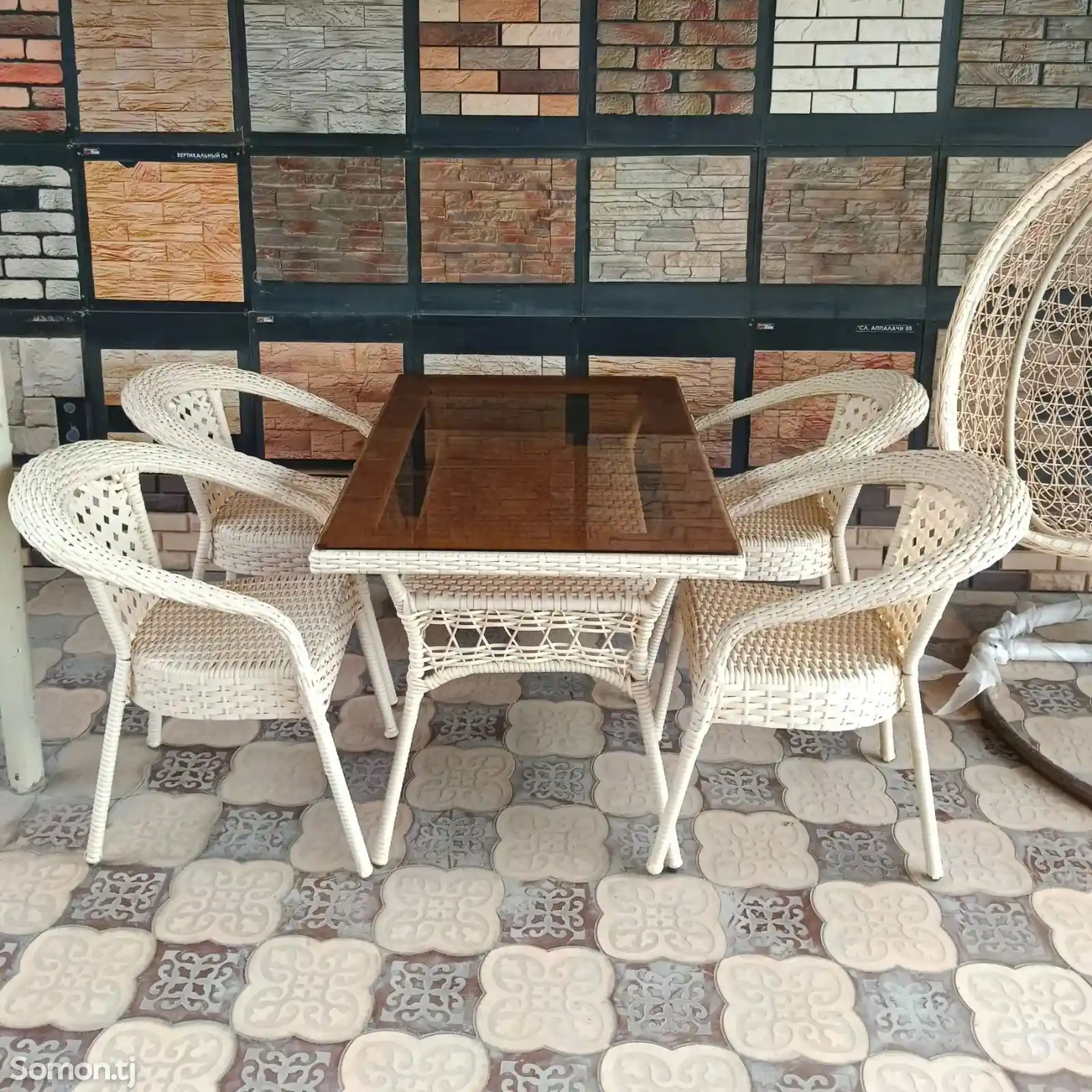 Комплект стульев Deco 4 с прямоугольным столом
