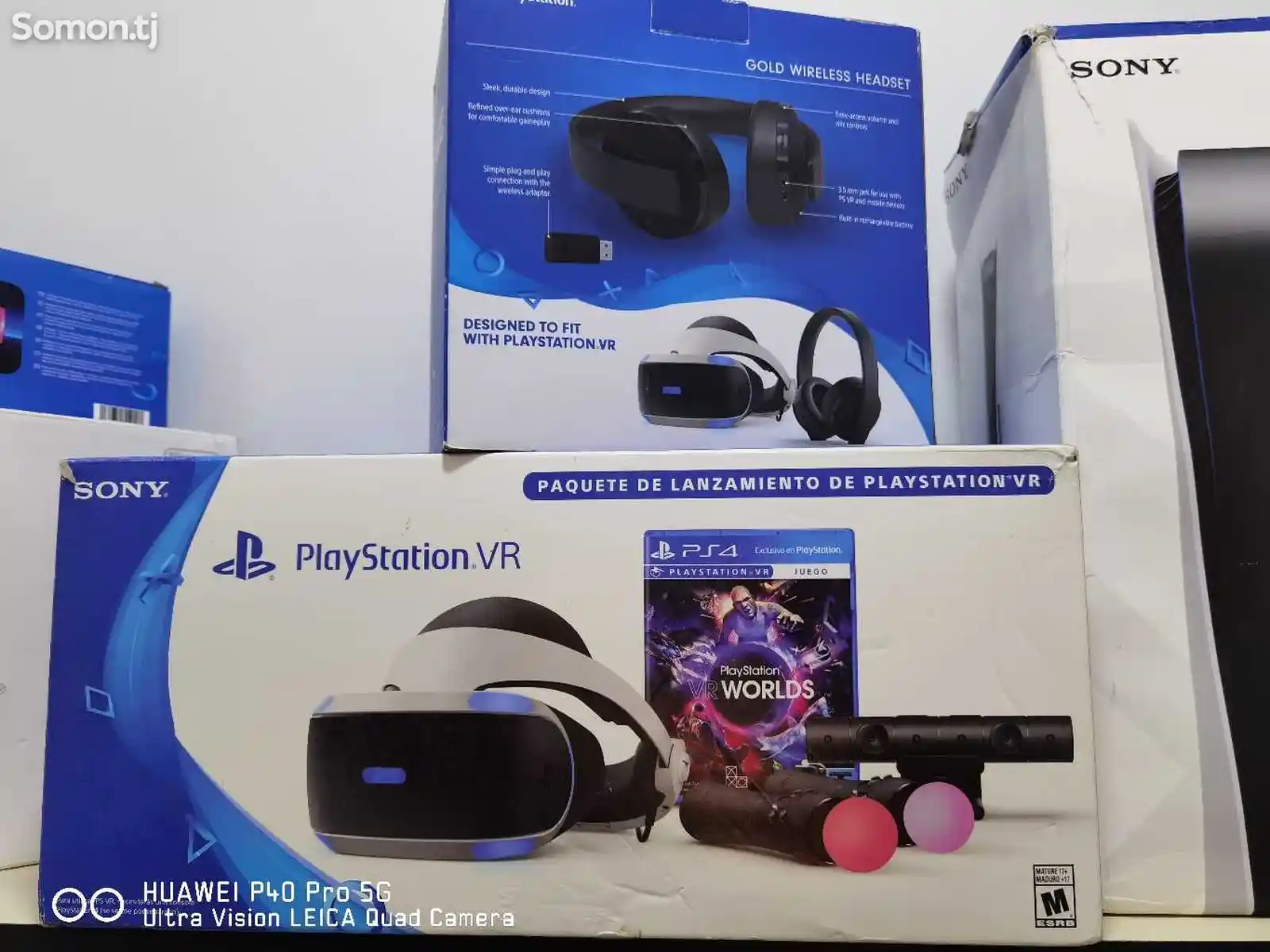 Очки виртуальной реальности PlayStation VR PS4/PS5 + 1шт Move-1