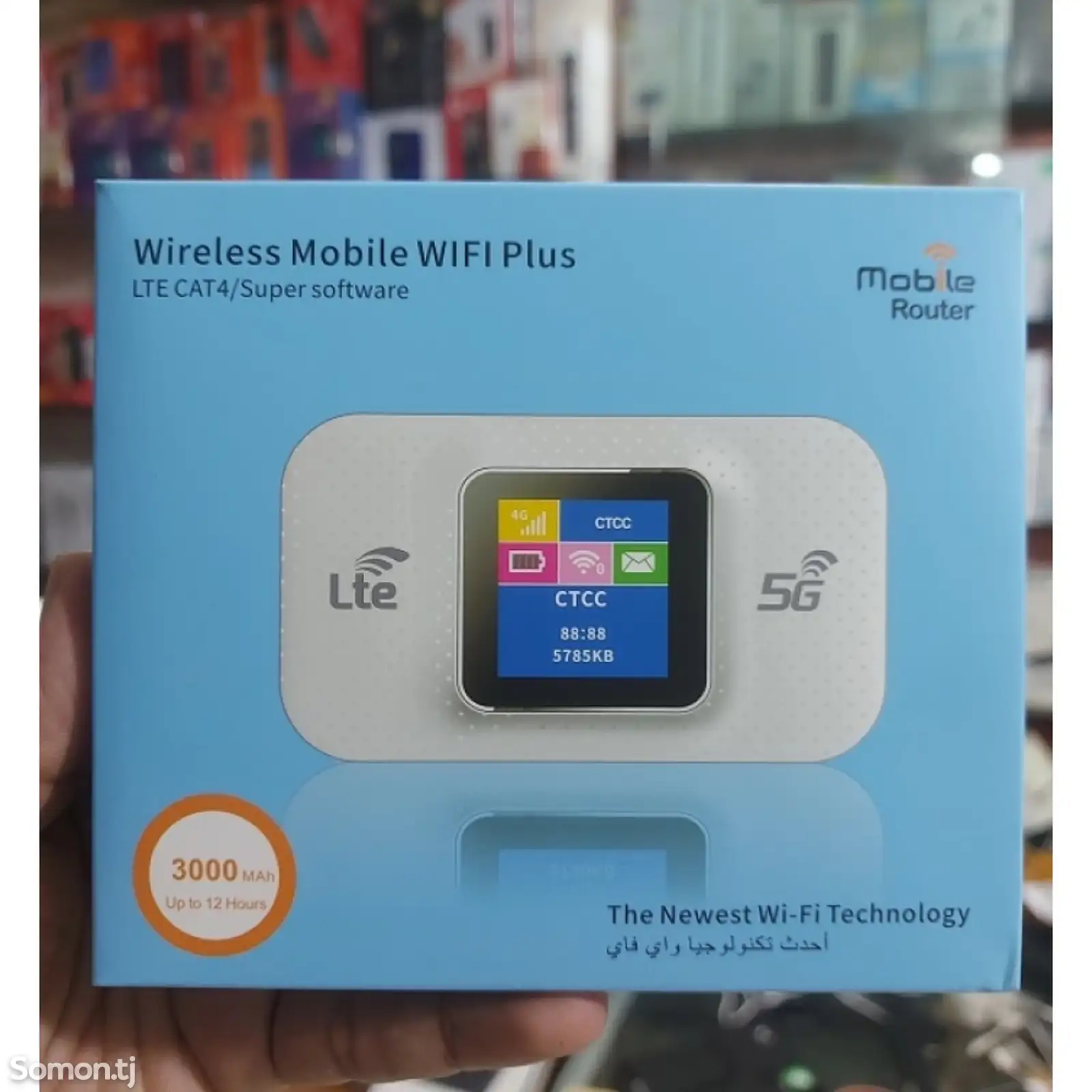 Карманный мобильный Wi-Fi Роутер MiFi LTE 4G глобальный универсальный-1