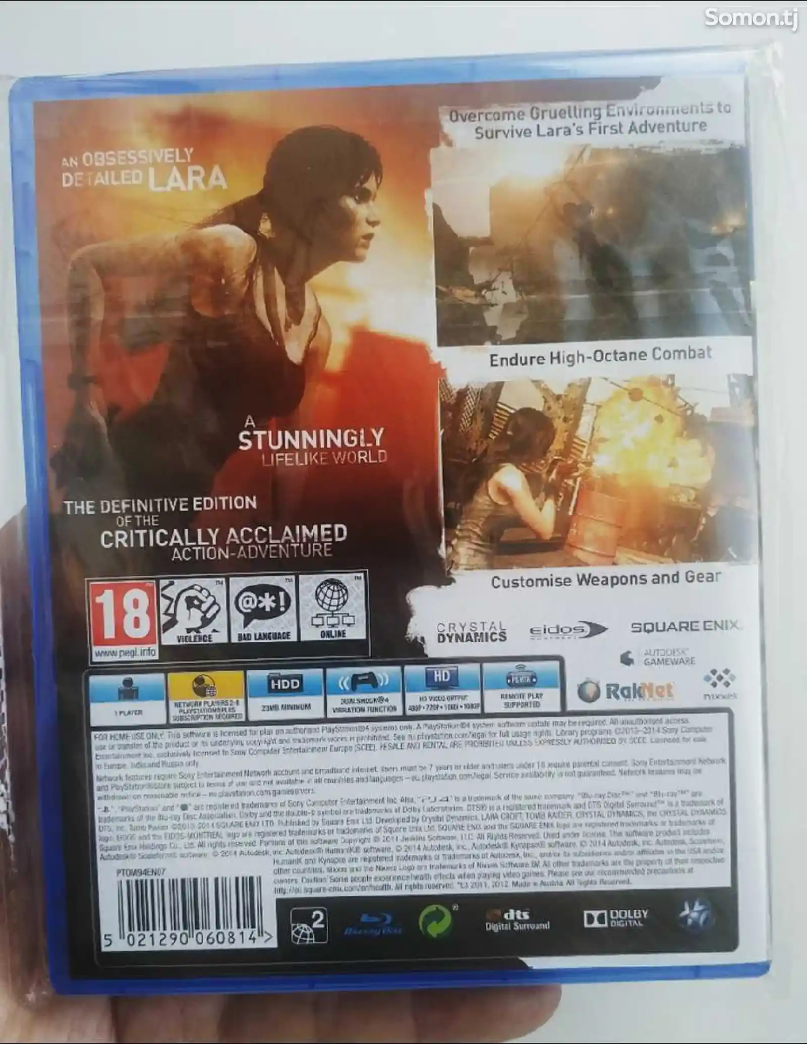 Игра Tomb Raider для Sony PlayStation 4-2