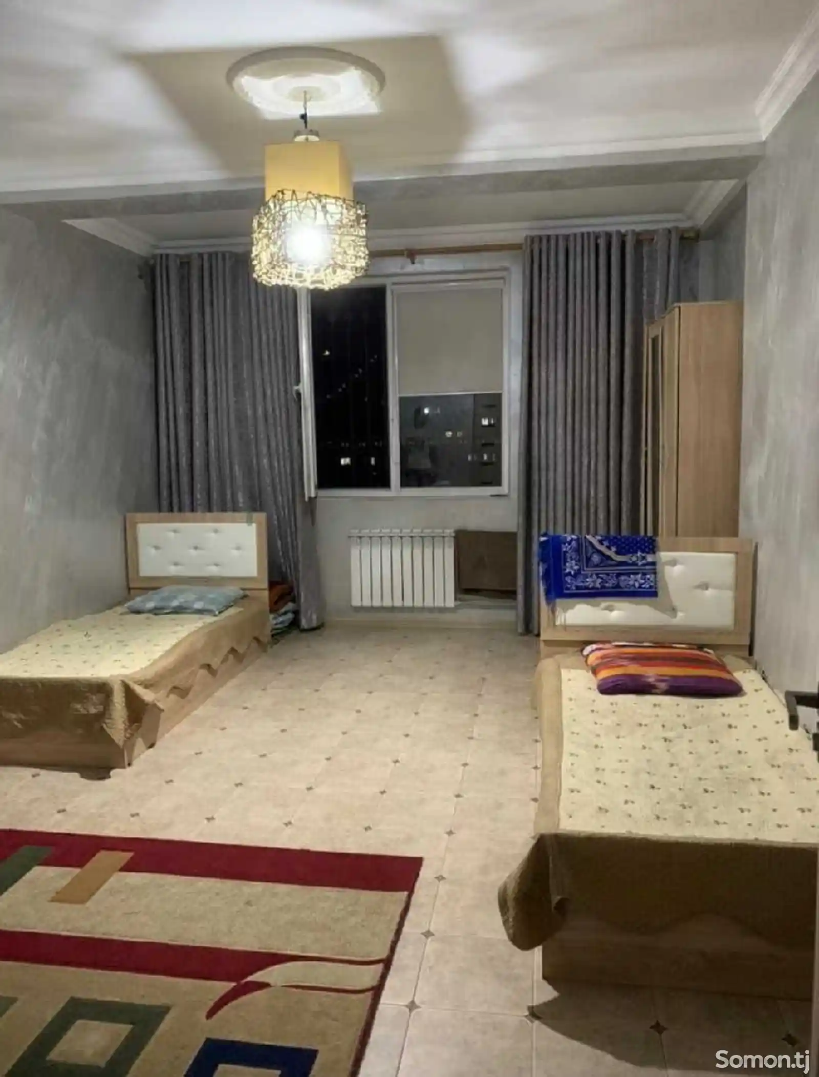 2-комн. квартира, 13 этаж, 60м², Зарафшон-2