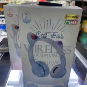 Беспроводные наушники Wireless Cat Ear Headphones P47M