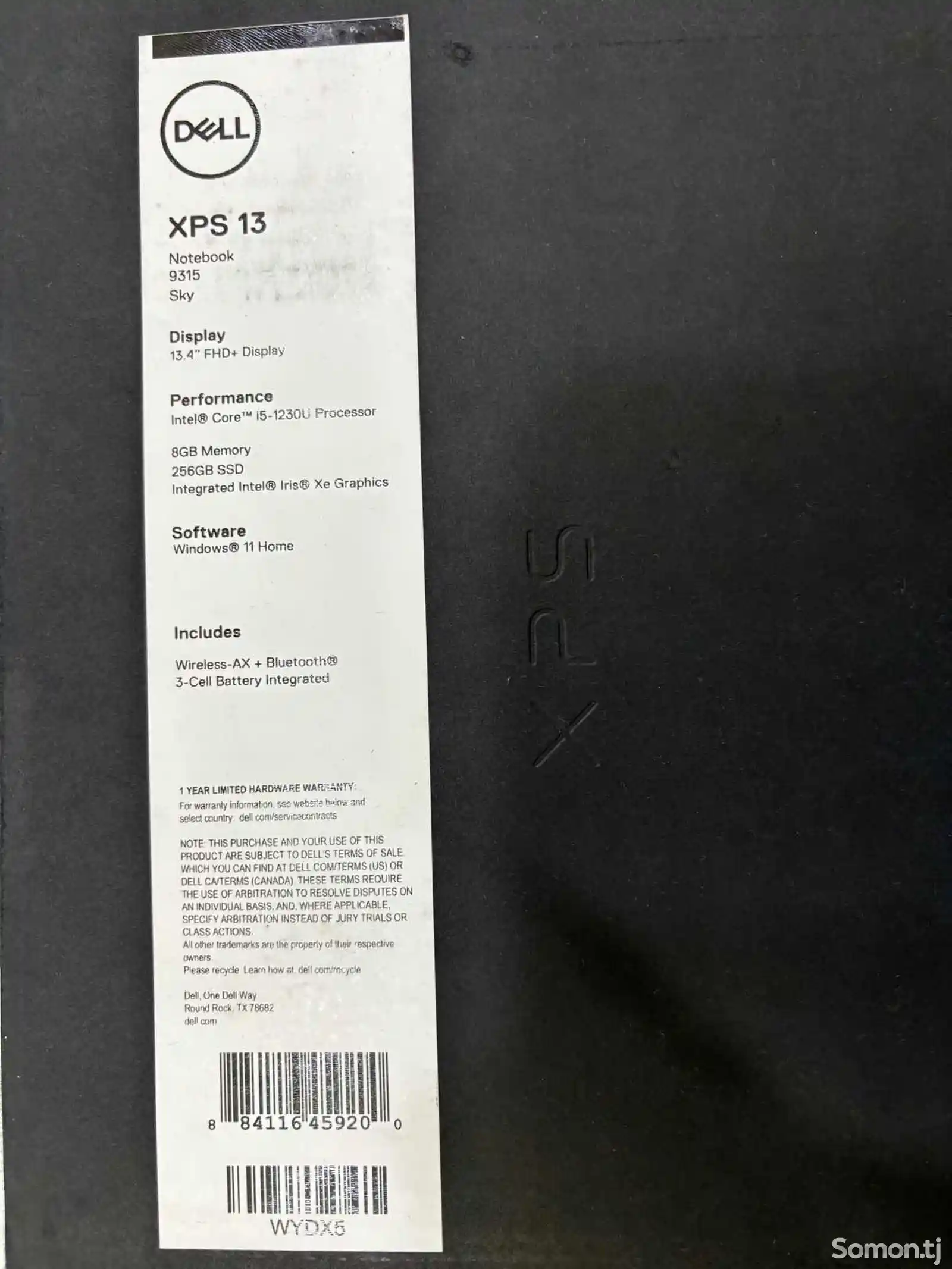 Ноутбук Dell XPS 9315-5