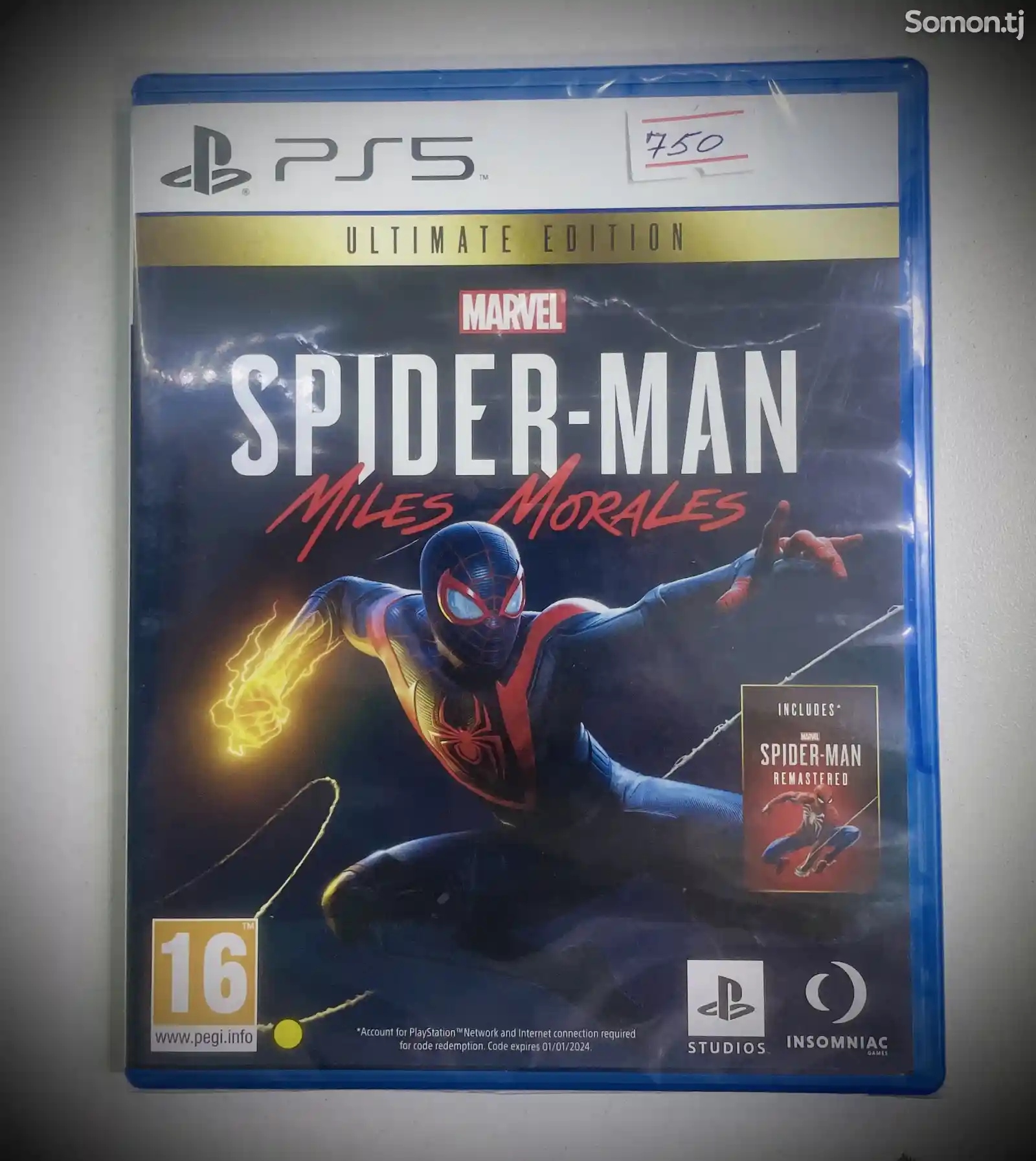 Игра SPIDER-MAN MILES MORALES-1