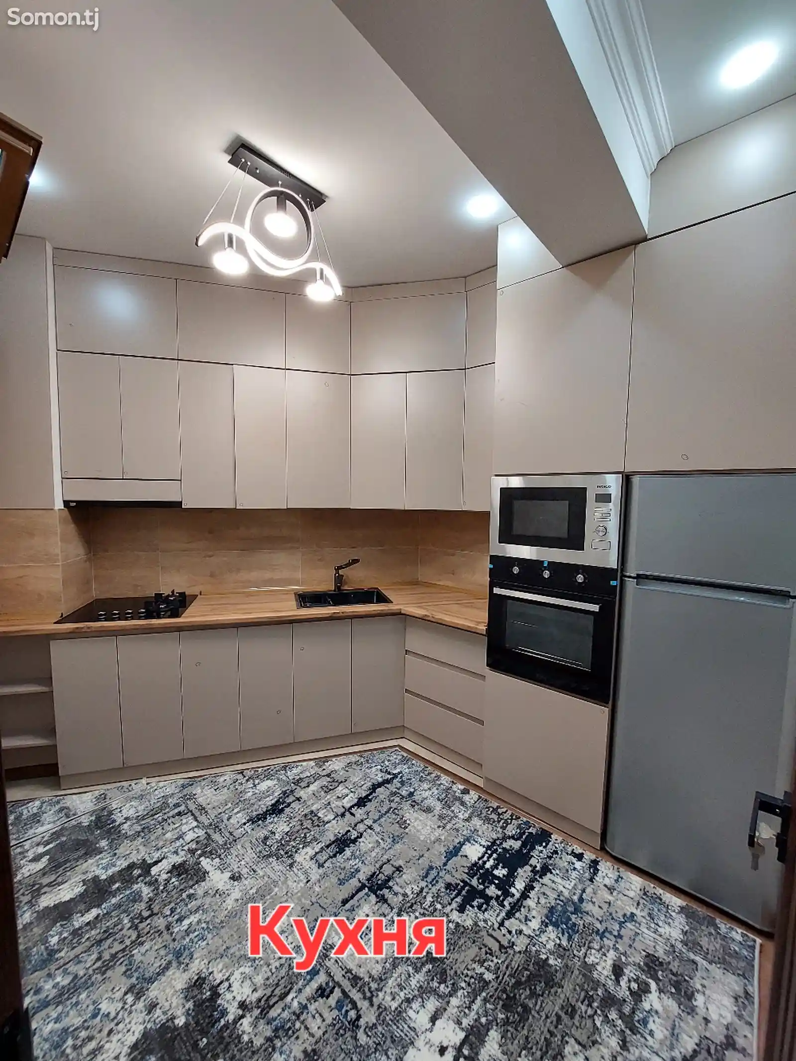 2-комн. квартира, 10 этаж, 60м², И.Сомони-1