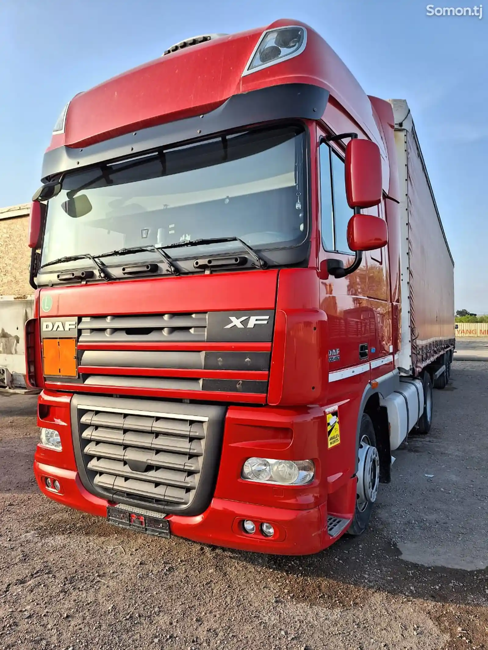 Бортовой грузовик DAF XF, 2013-1