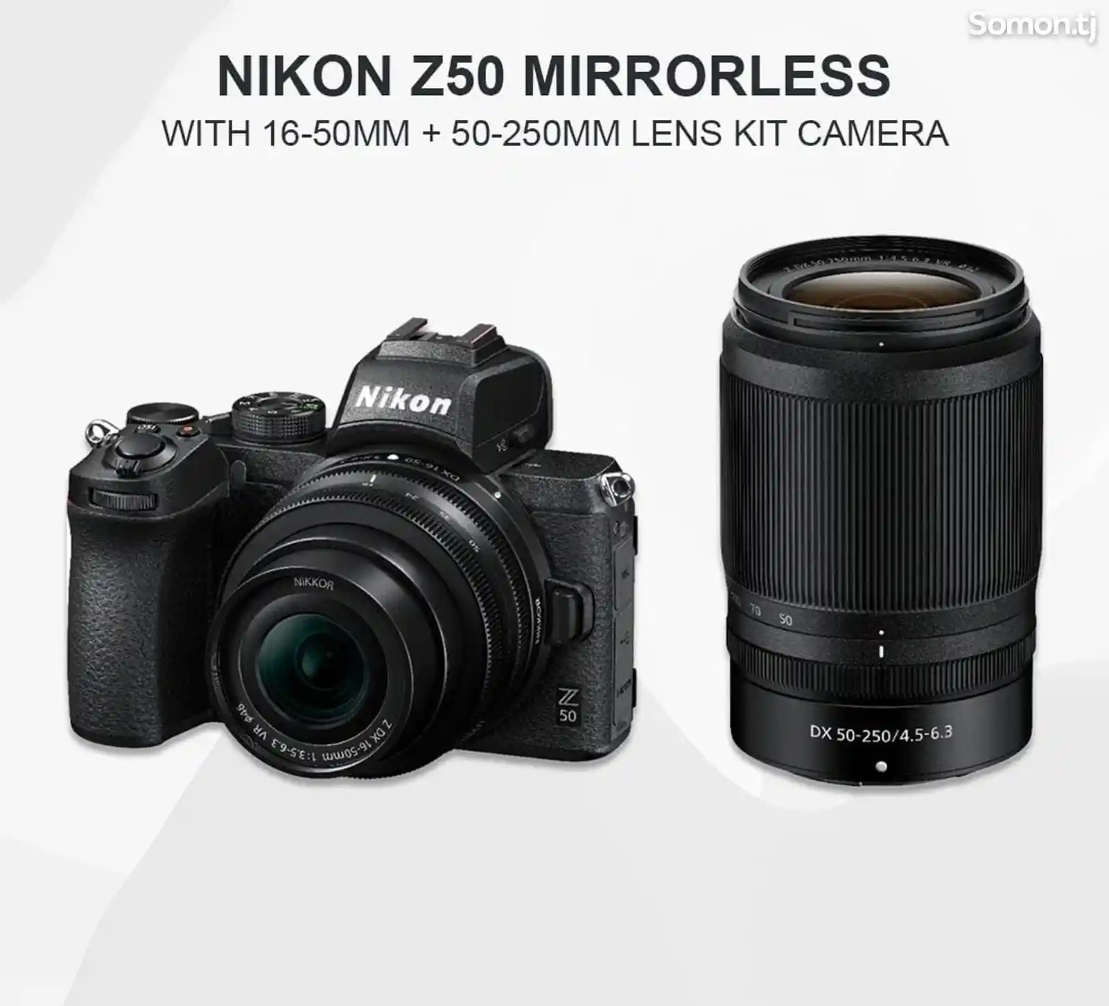 Видеокамера Nikon Z50 Mirror less Lens Camera Kit 16-50 Black