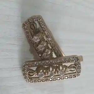 Серьги османское серебро