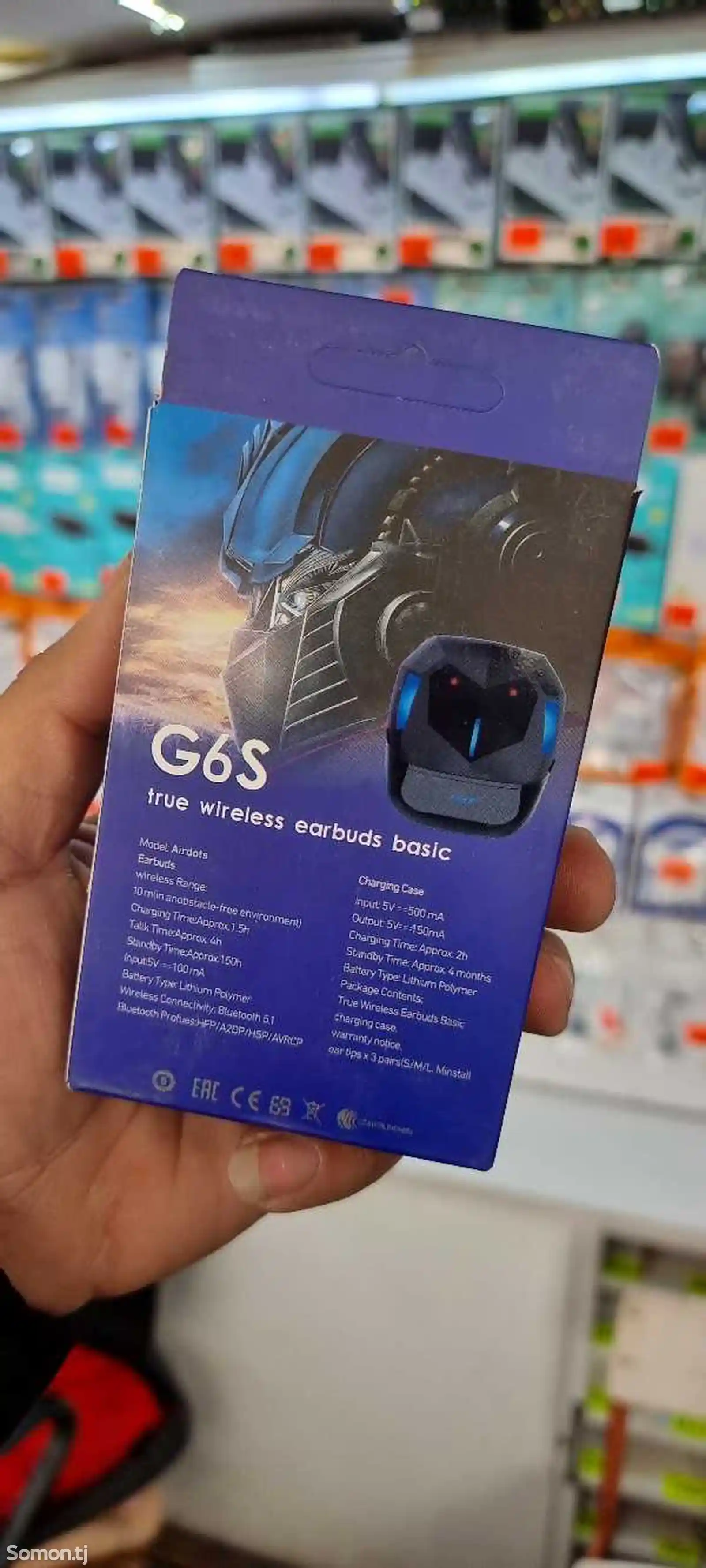 Bluetooth Наушник G6s Game-2