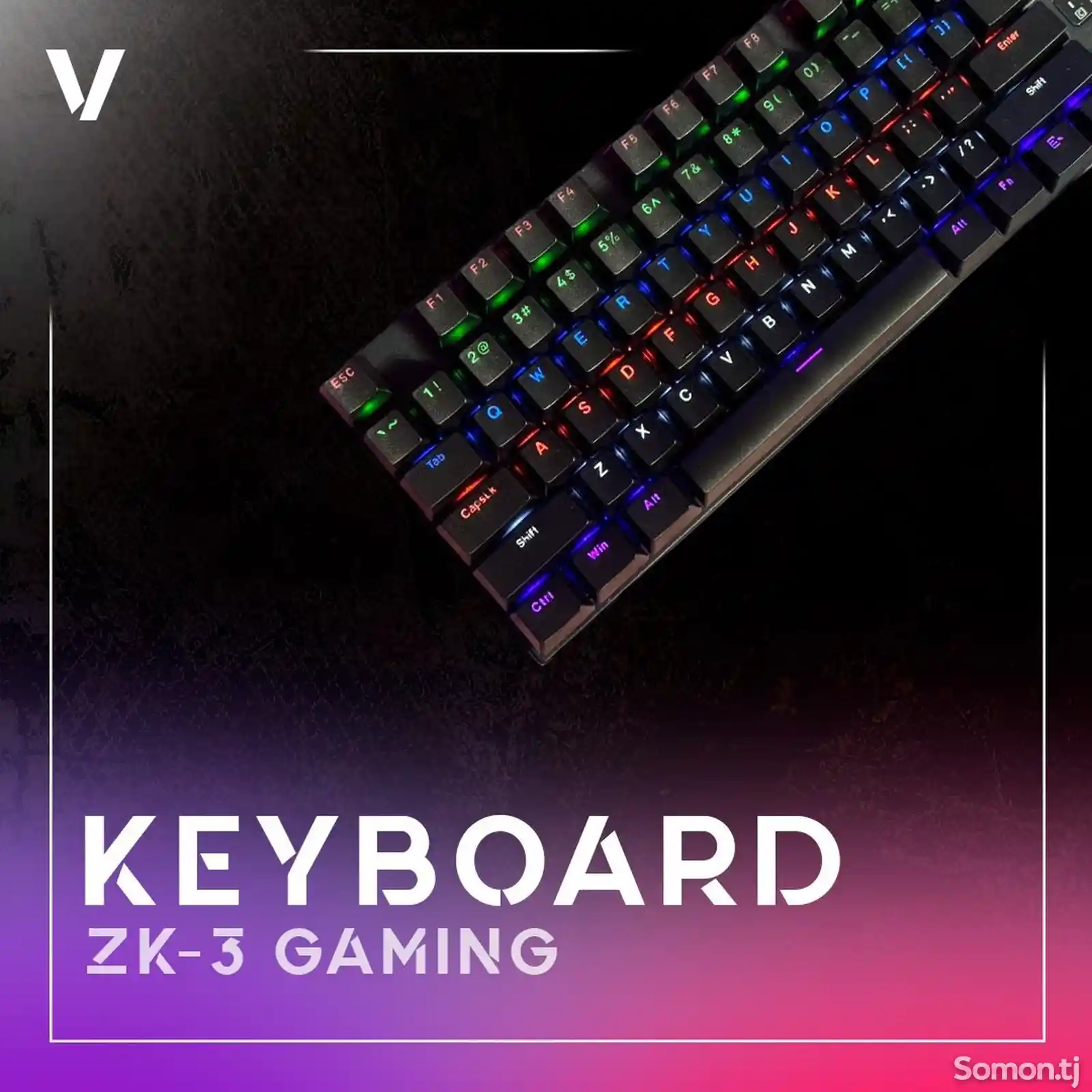 Игровая Клавиатура ZK-3 GAMING-2