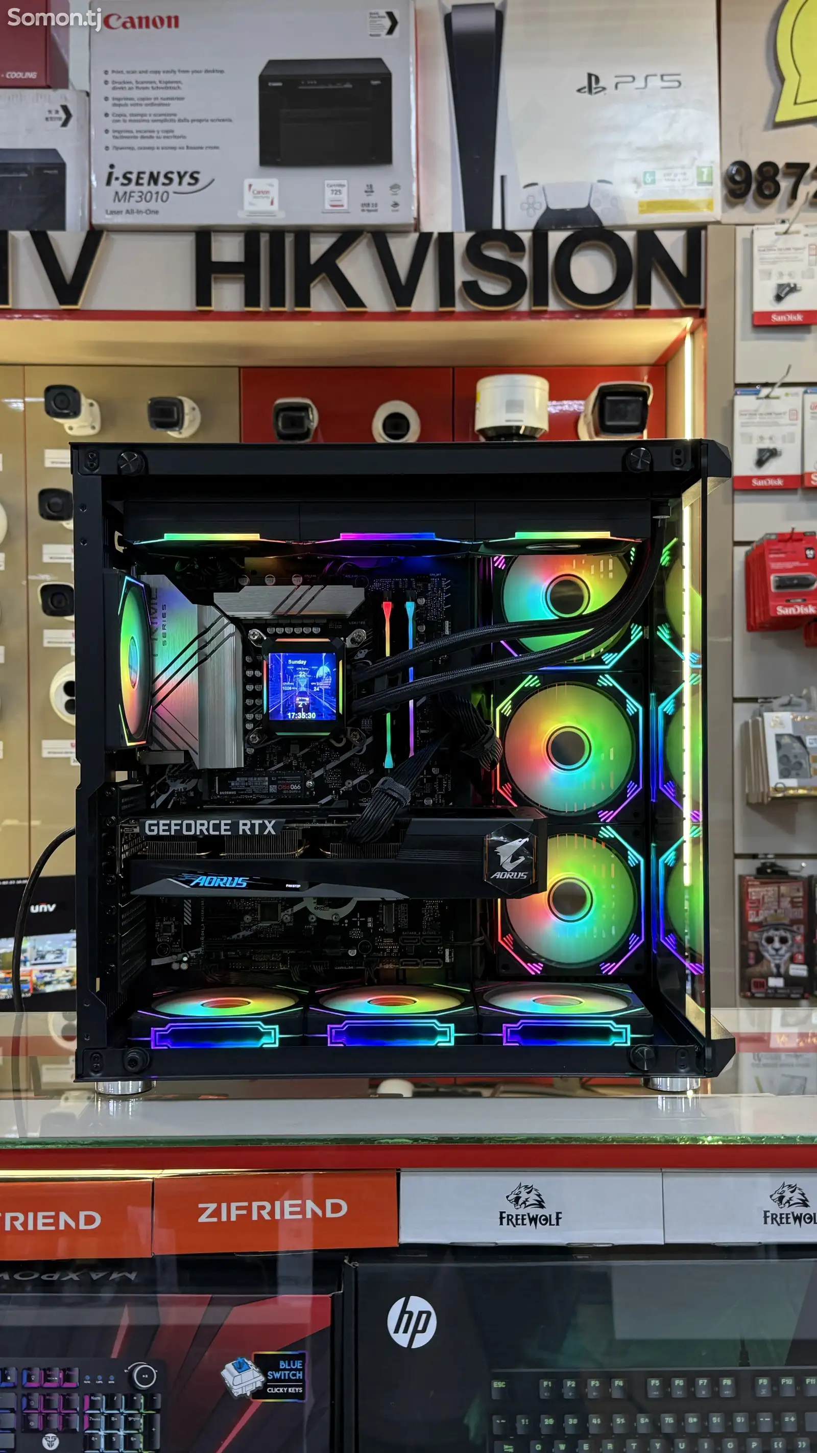 Игровой компьютер Core i7-13700K RAM DDR5 32GB SSD M2 1TB Evga 3080Ti Z7900-1