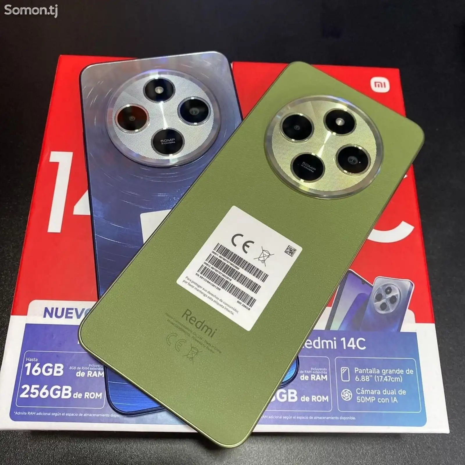 Xiaomi Redmi 14c 8+4/256gb green-1