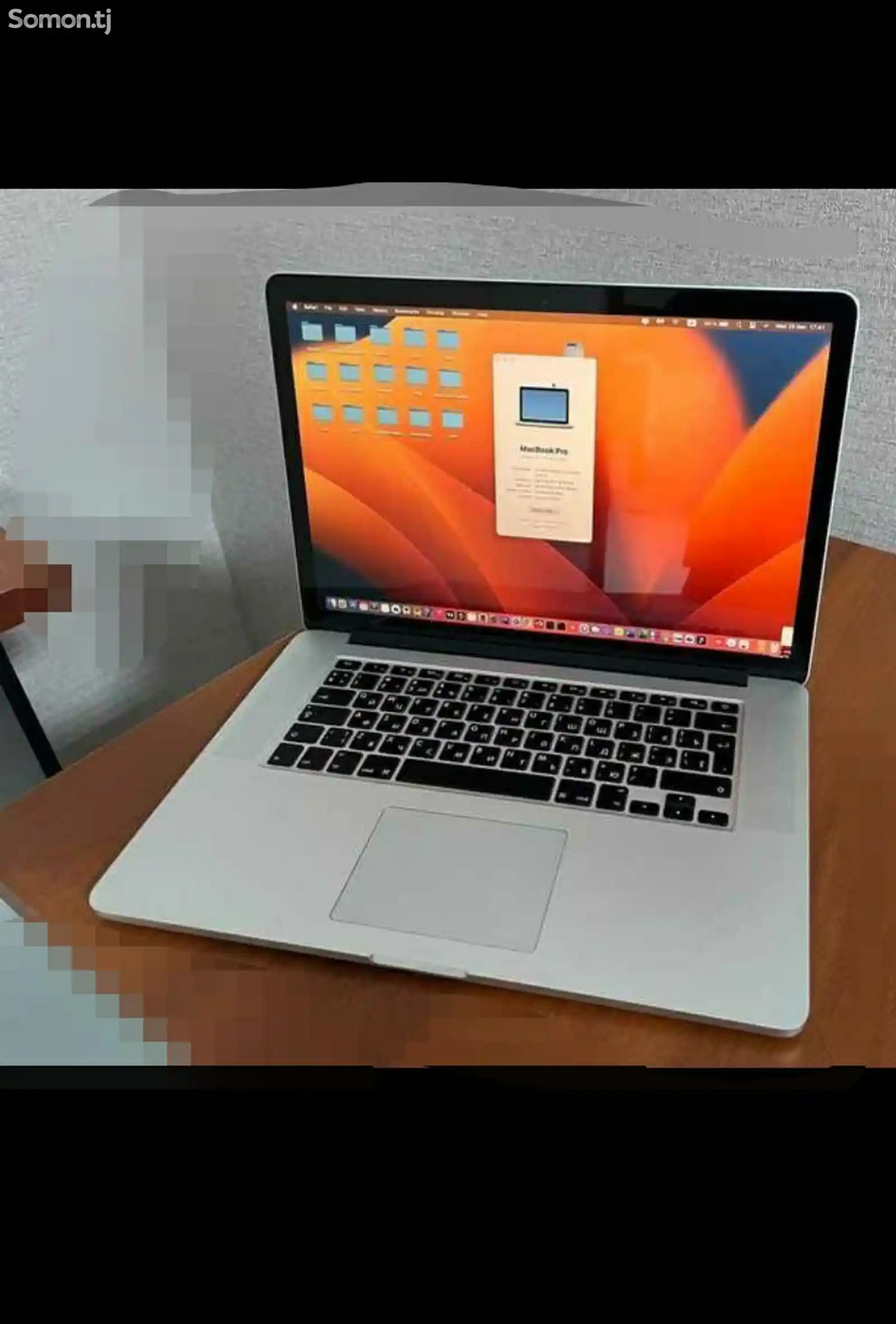 Ноутбук MacBook Pro 15- Core i7/16/256gb-3