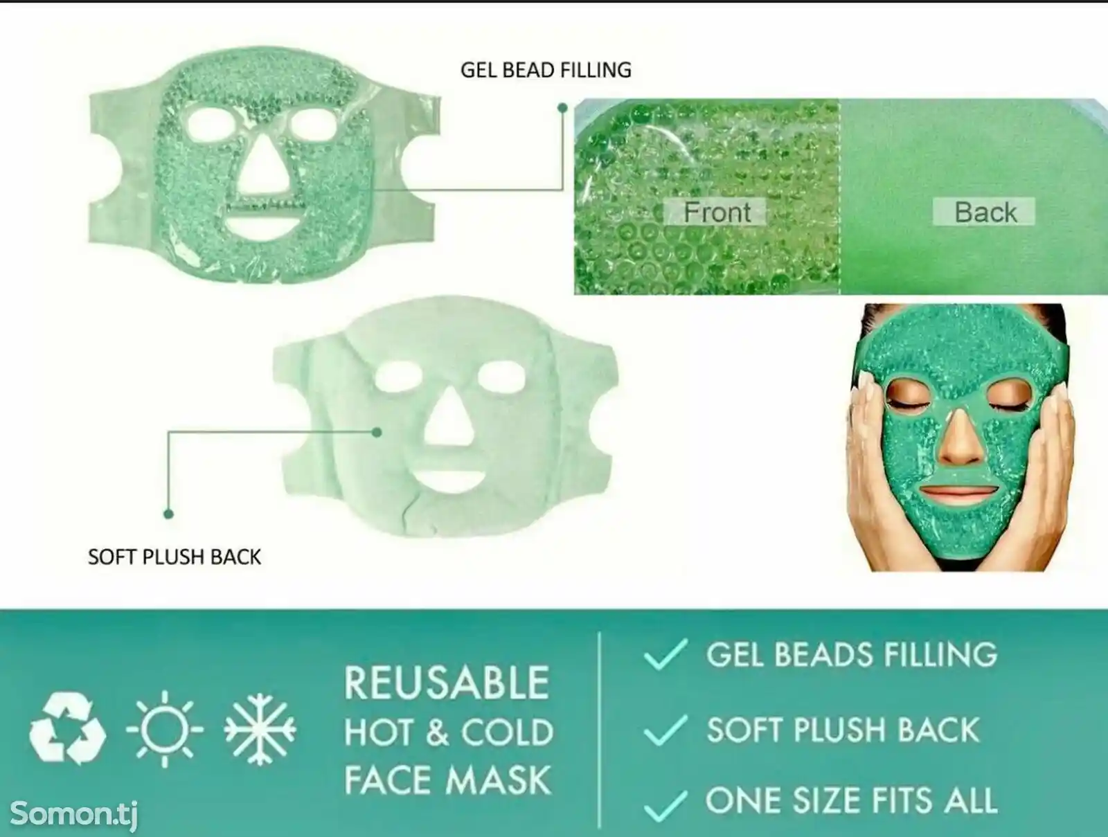 Многоразовый силиконовый держатель для маски для лица-2