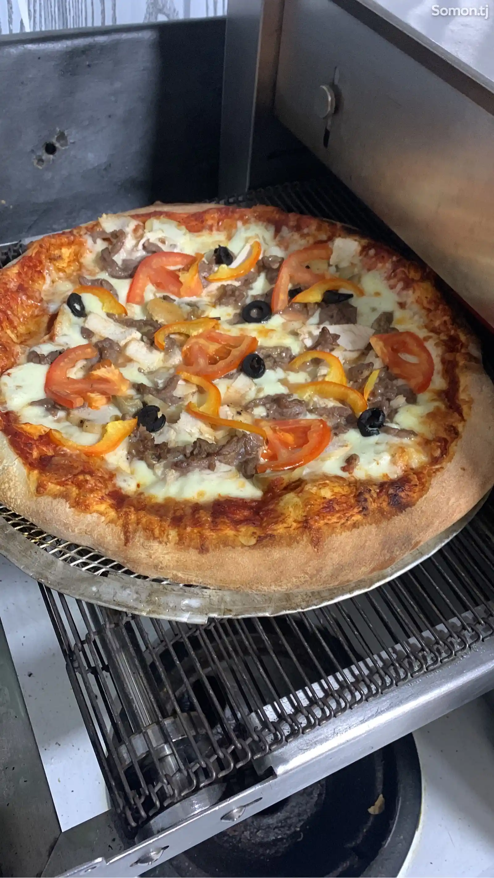 Печь для пиццы сеточная-1