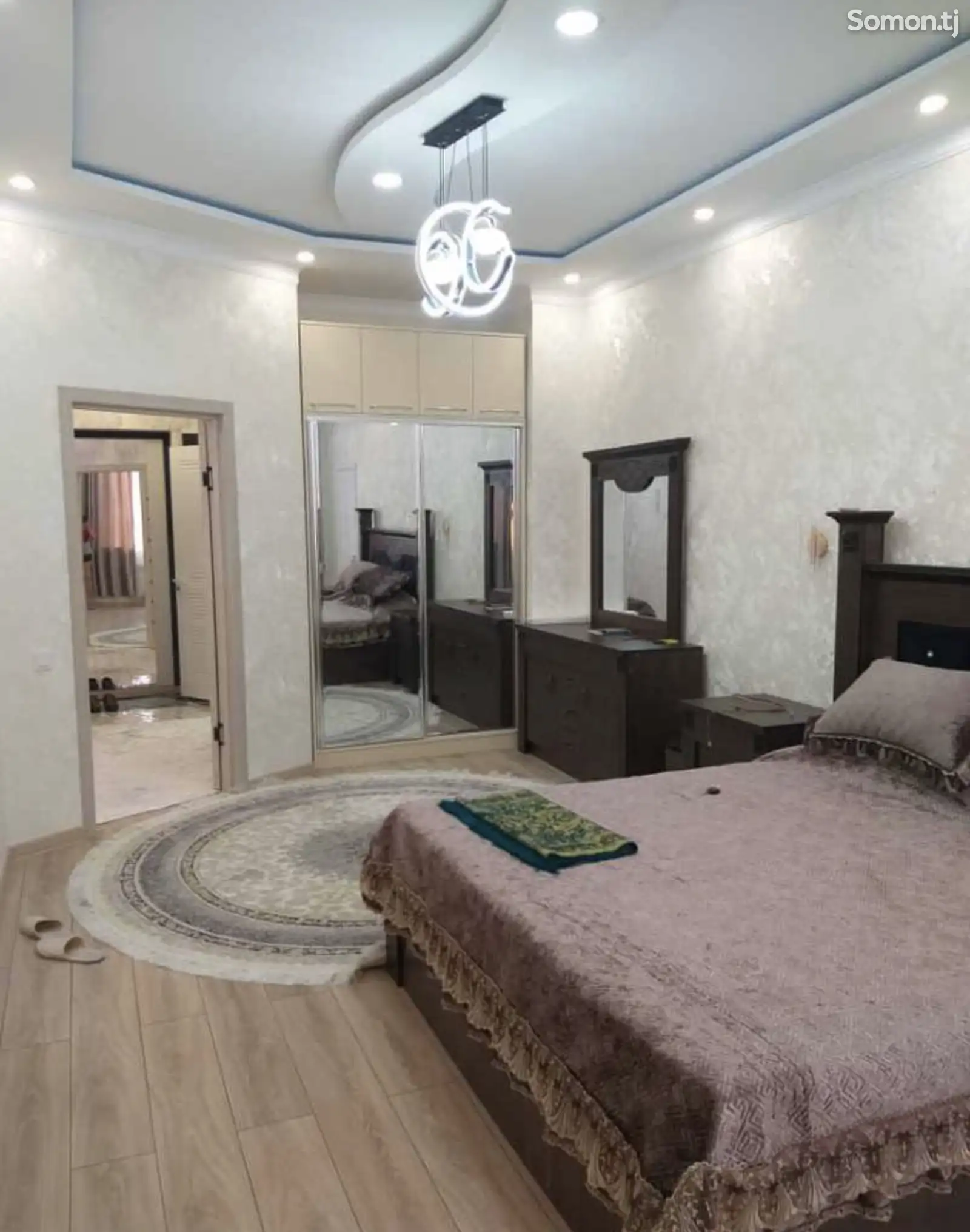 2-комн. квартира, 9 этаж, 65м², И.Сомони-1