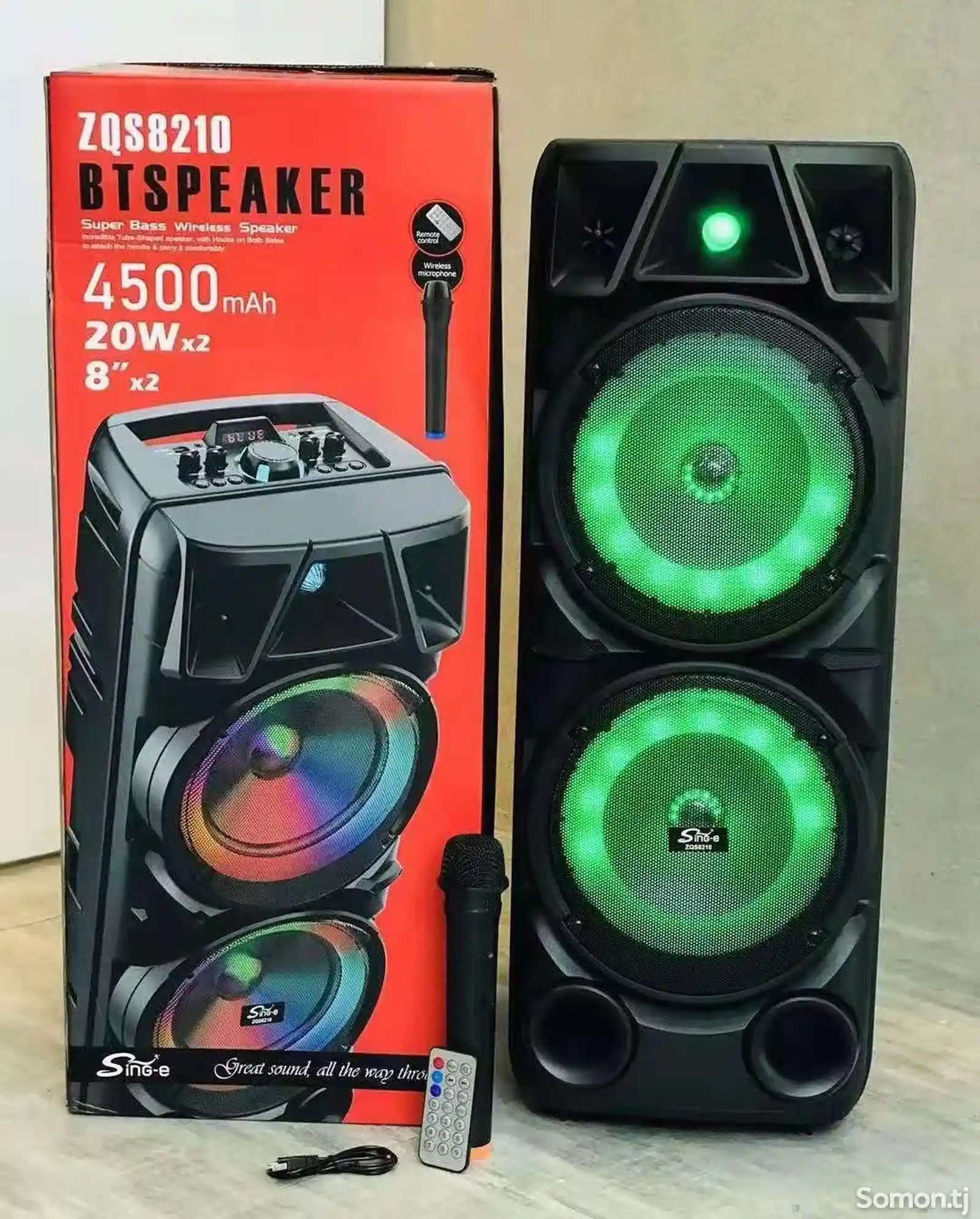 Сабвуфер speaker-ZQS-8210-2