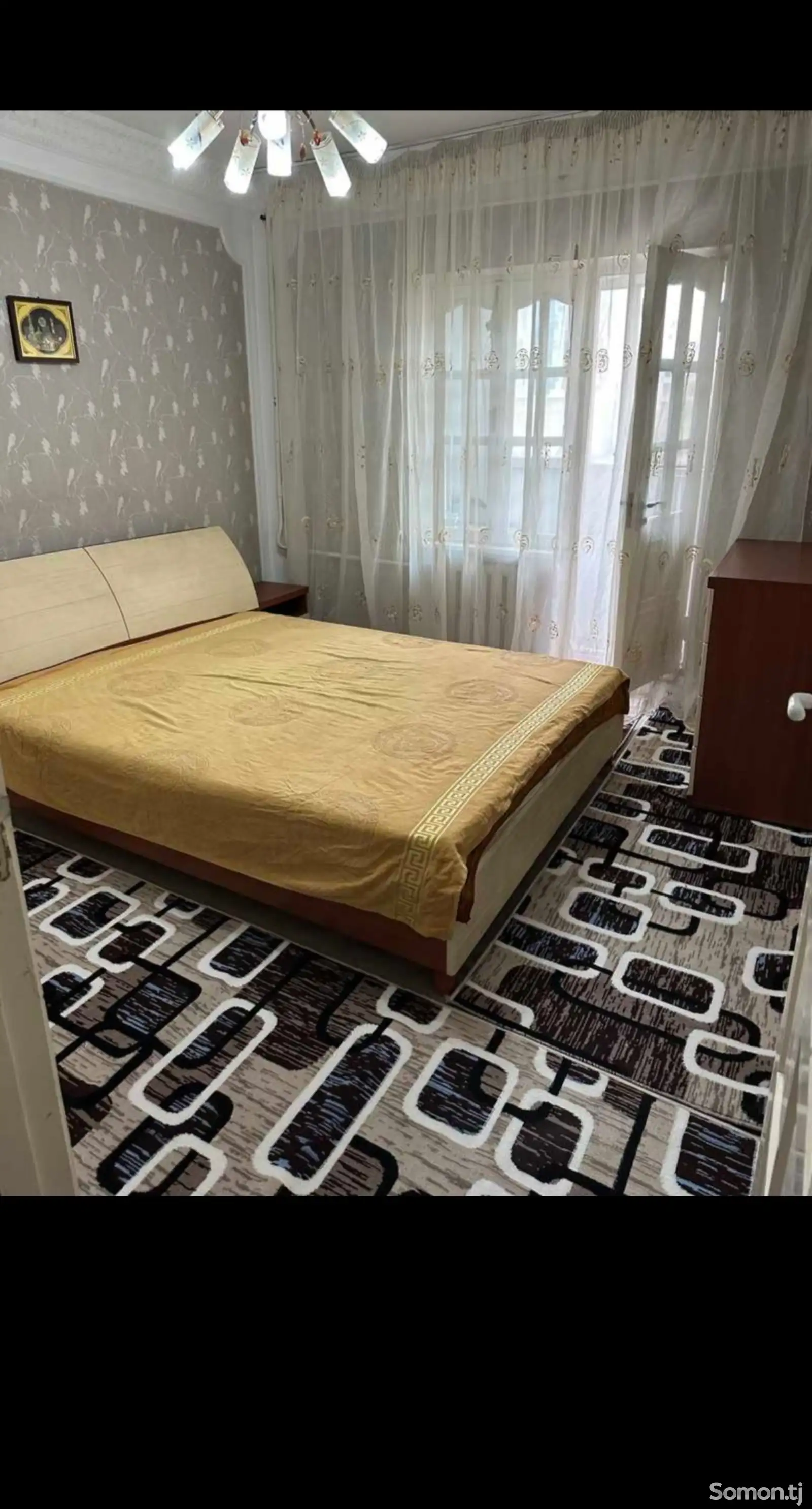 3-комн. квартира, 3 этаж, 75м², И. Сомони-1