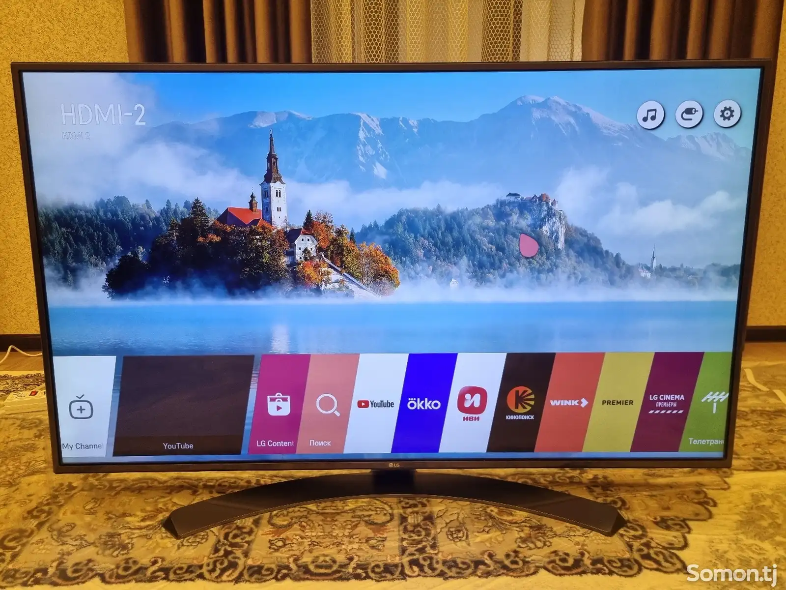 Телевизор Smart TV LG55UH671V-1