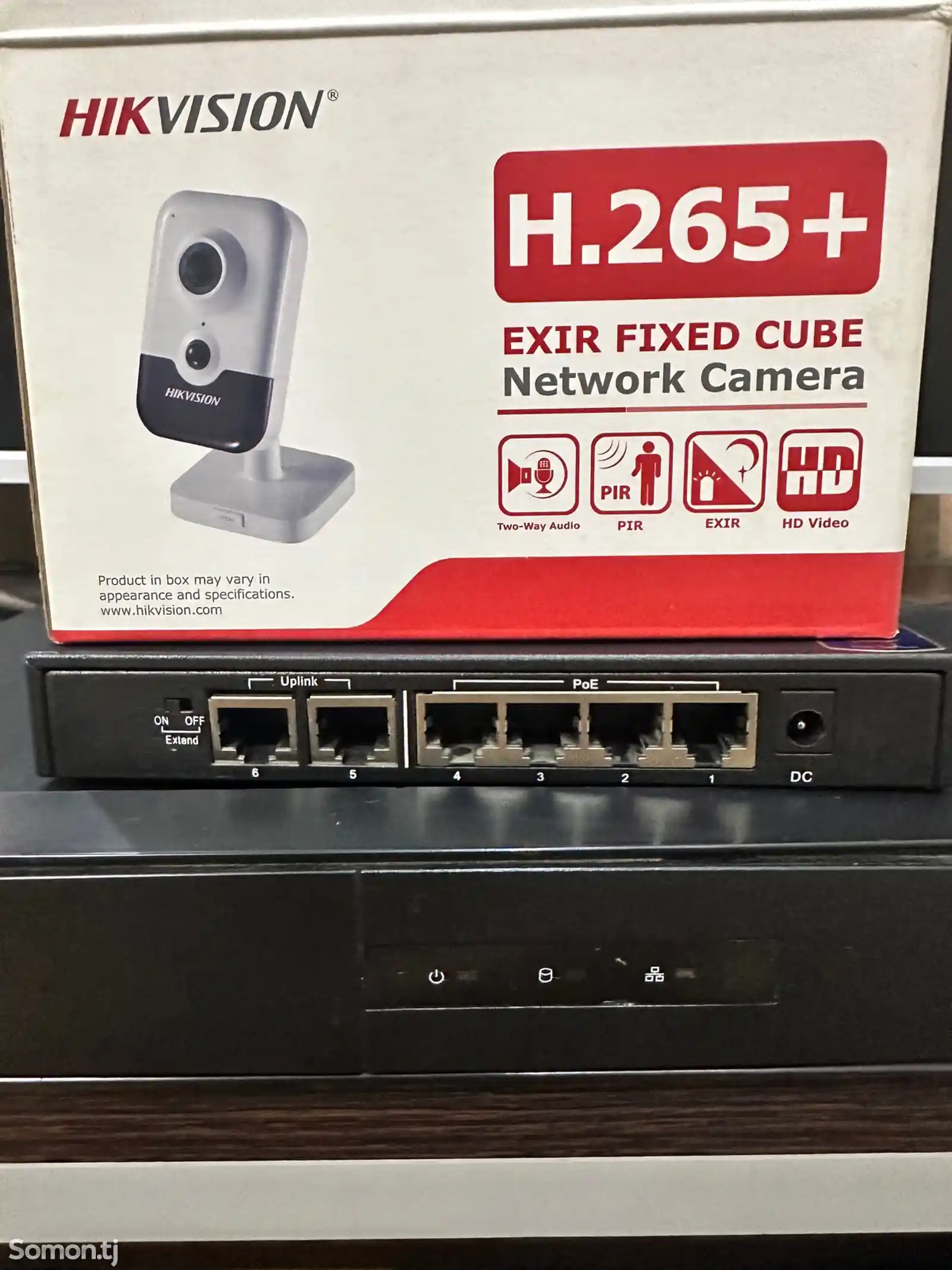 Камеры WiFi Hikvision, Poe Switch, база на 1Tb-8