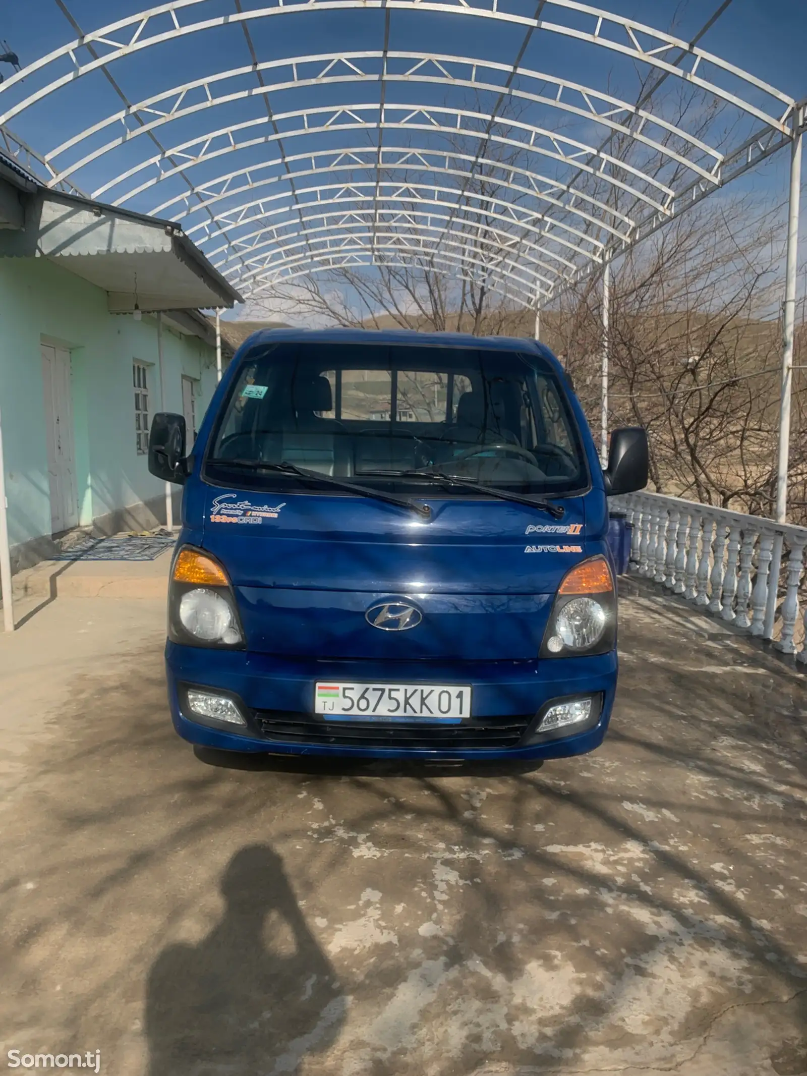 Бортовой автомобиль Hyundai Porter, 2012-1