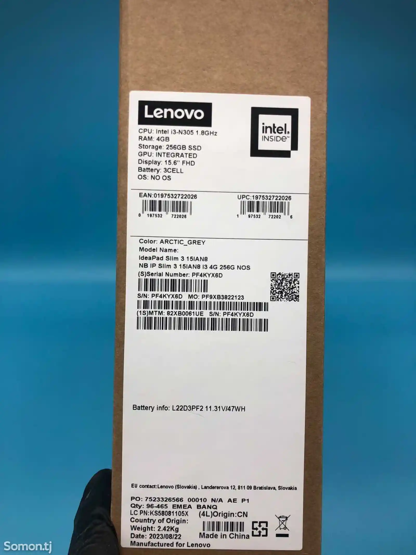 Ноутбук Lenovo core i3 ssd 256 gb-12