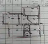 4-комн. квартира, 4 этаж, 135 м², зеленый базар, военная прокуратура-16