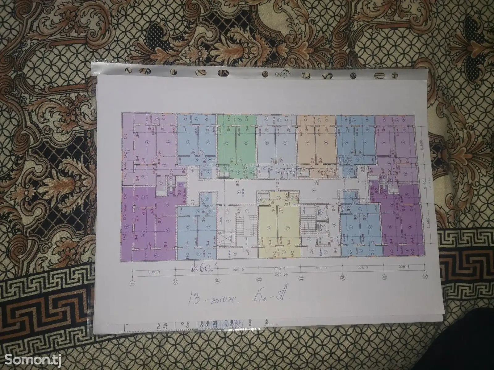 1-комн. квартира, 13 этаж, 60 м², 112мкр-1