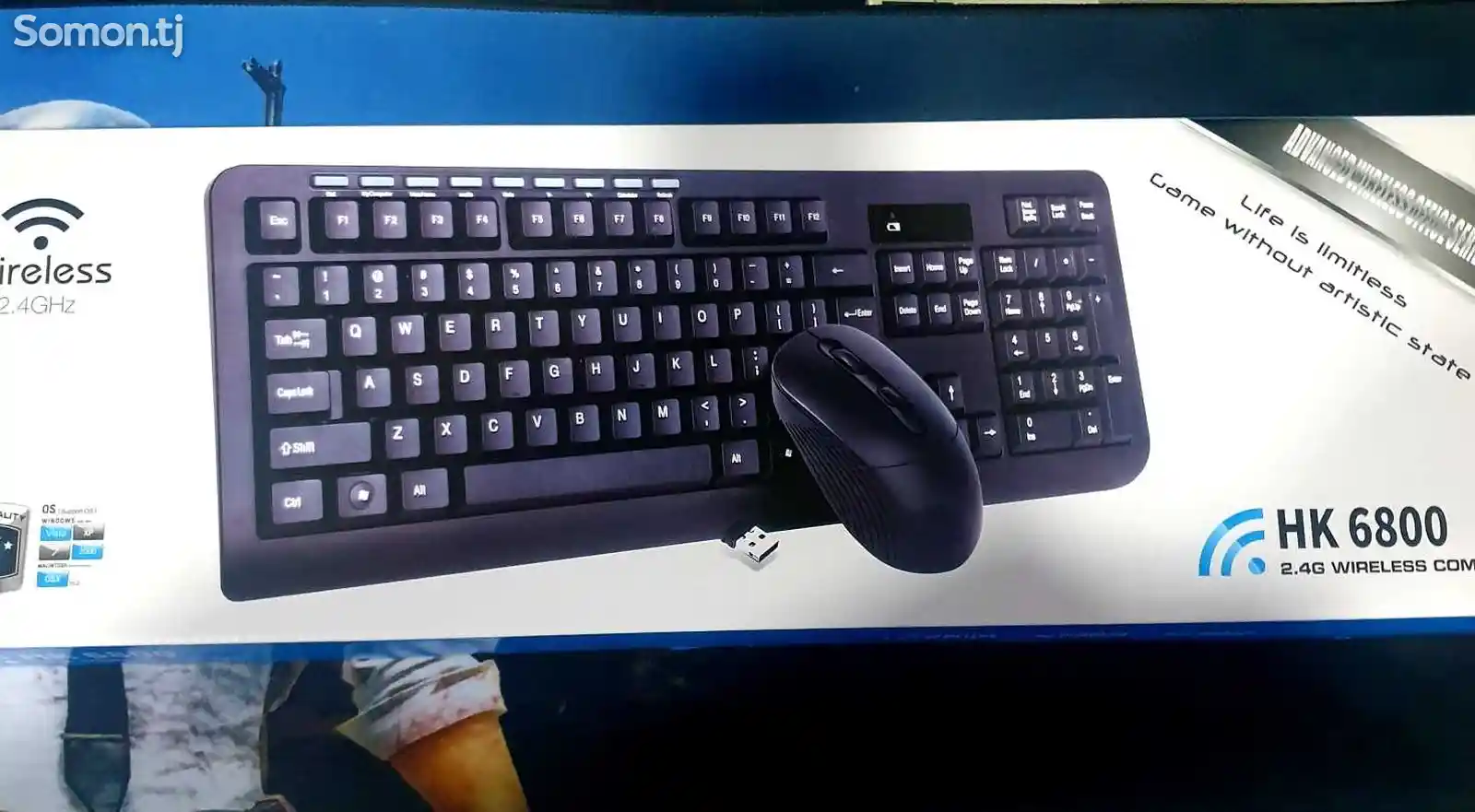 Безпроводная клавиатура HK-6800-1