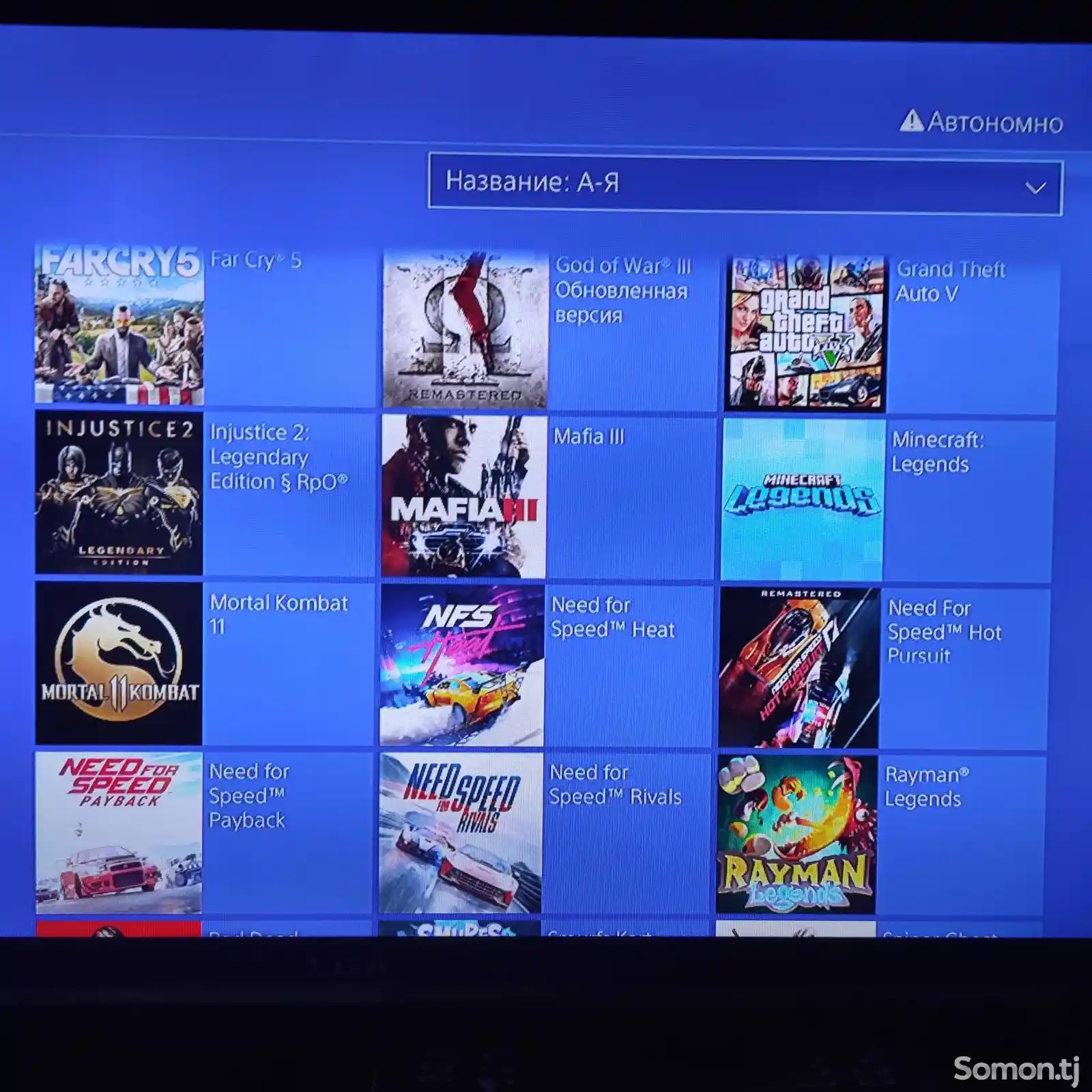 Игровая Приставка Sony PlayStation 4 Slim 6.72 на прокат-6