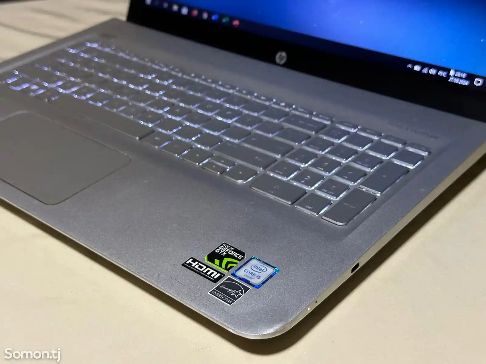 Игровой ноутбук HP Envy 15 i5-6gen-6