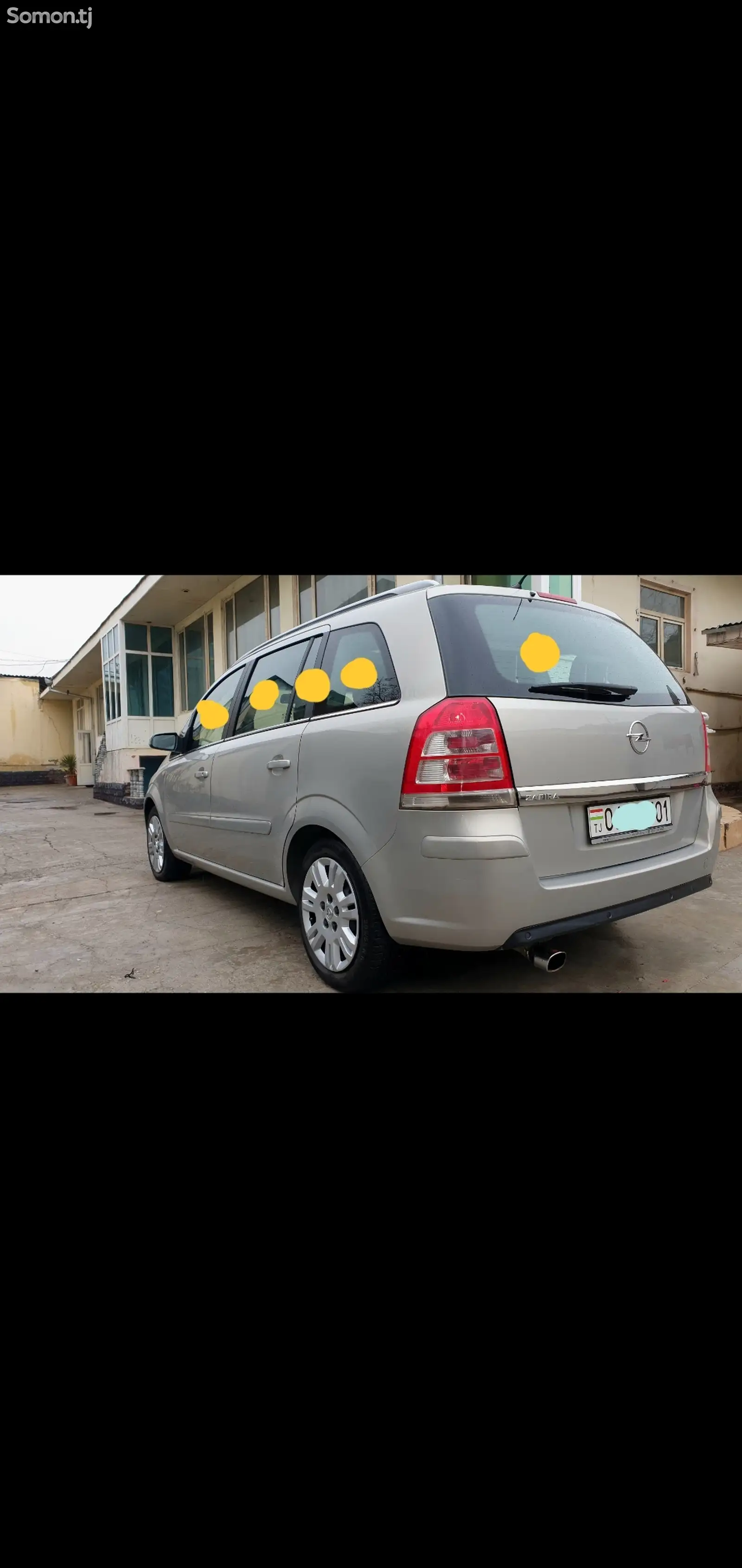 Стекло на Opel Zafira