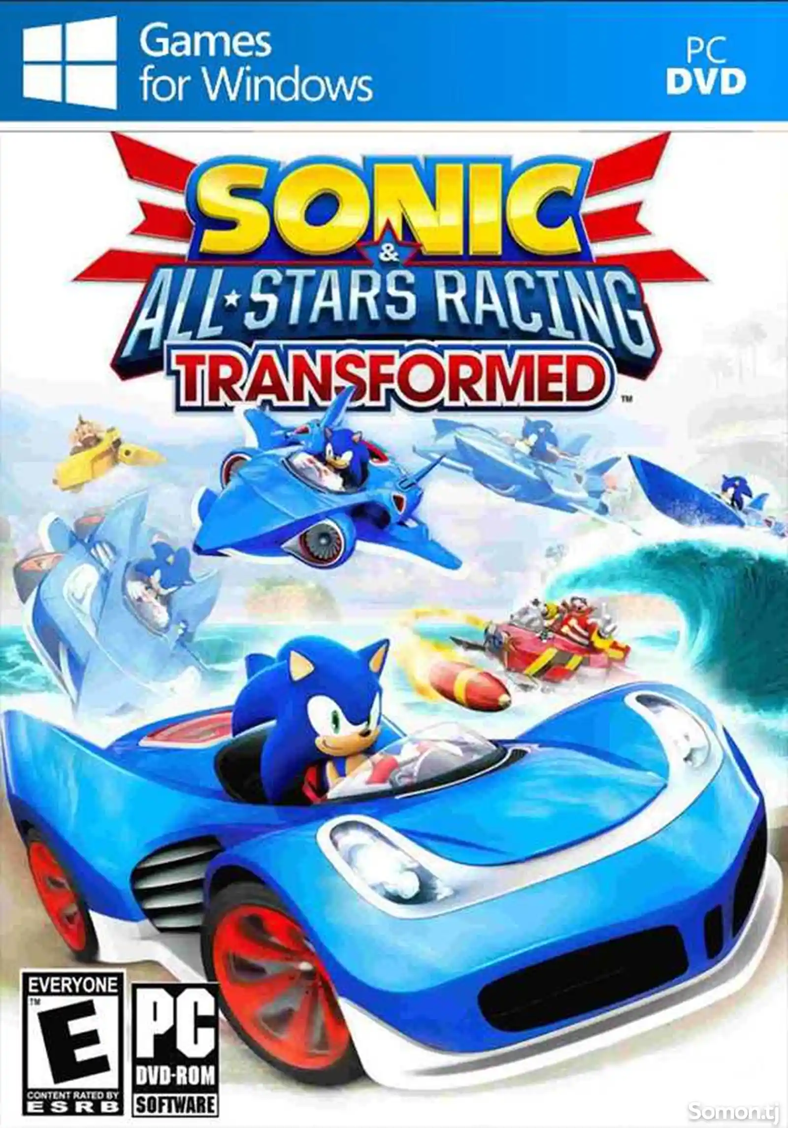 Игра Sonic and all stars racing transformed для компьютера-пк-pc-1