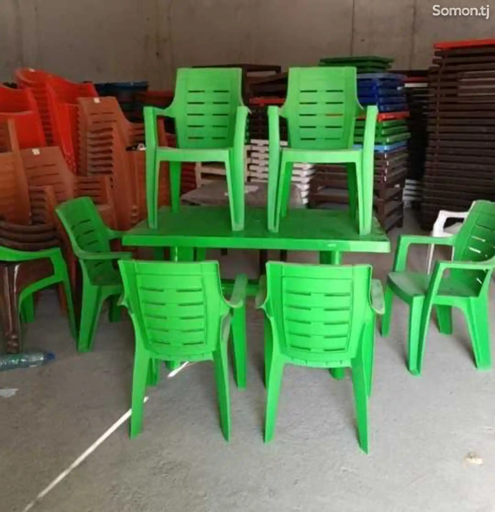 Стол и стулья 6 персон-1
