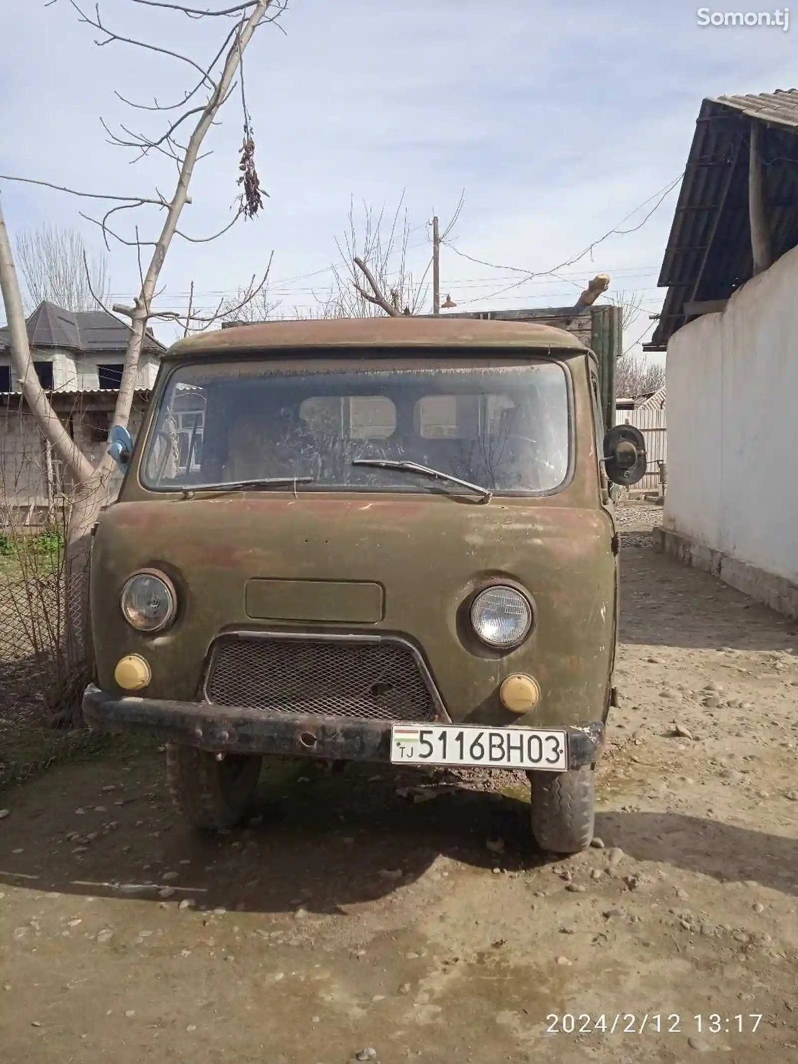 Бортовой грузовик УАЗ, 1989-4