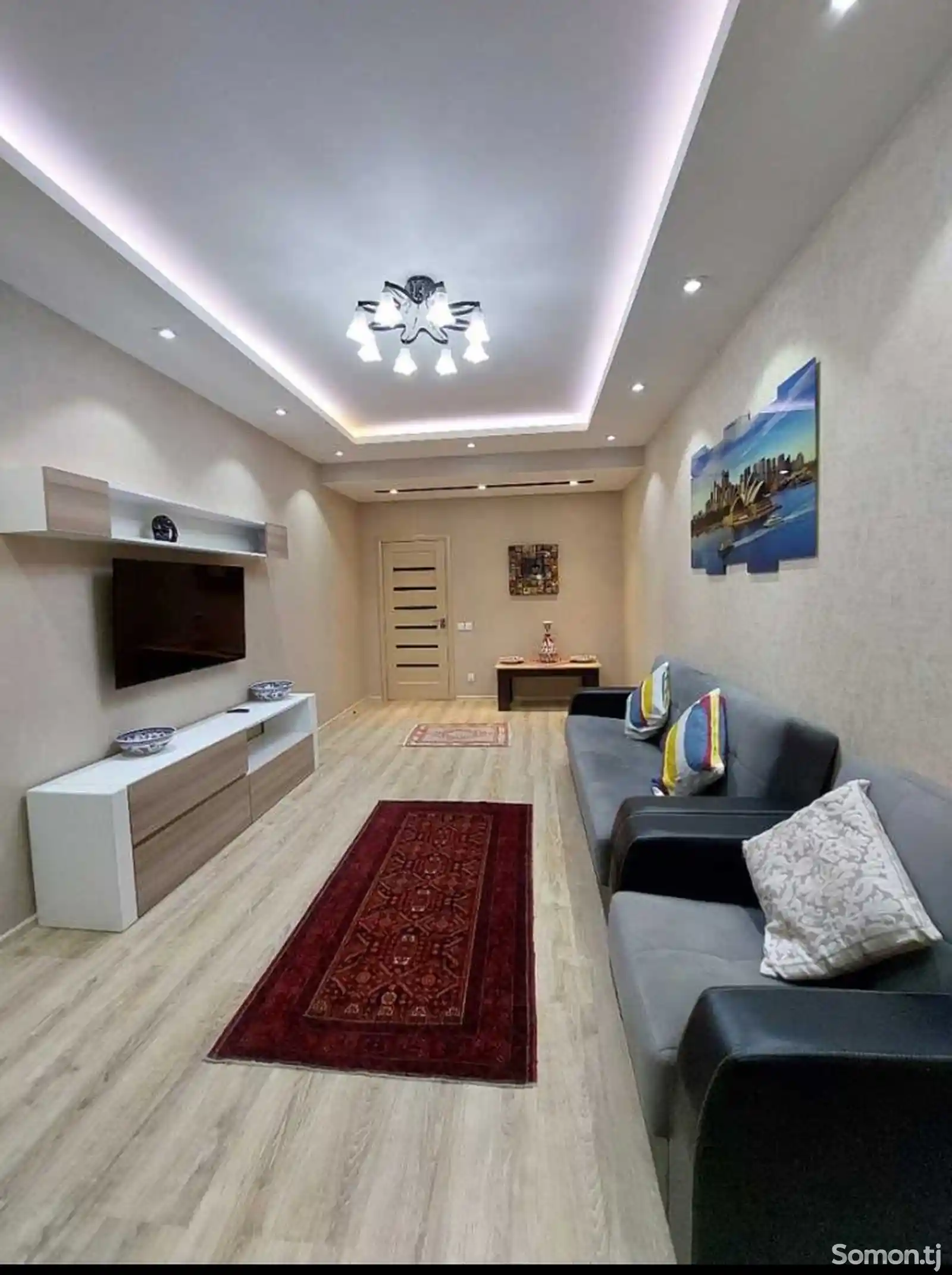 2-комн. квартира, 12 этаж, 92м², Шохмансур-1