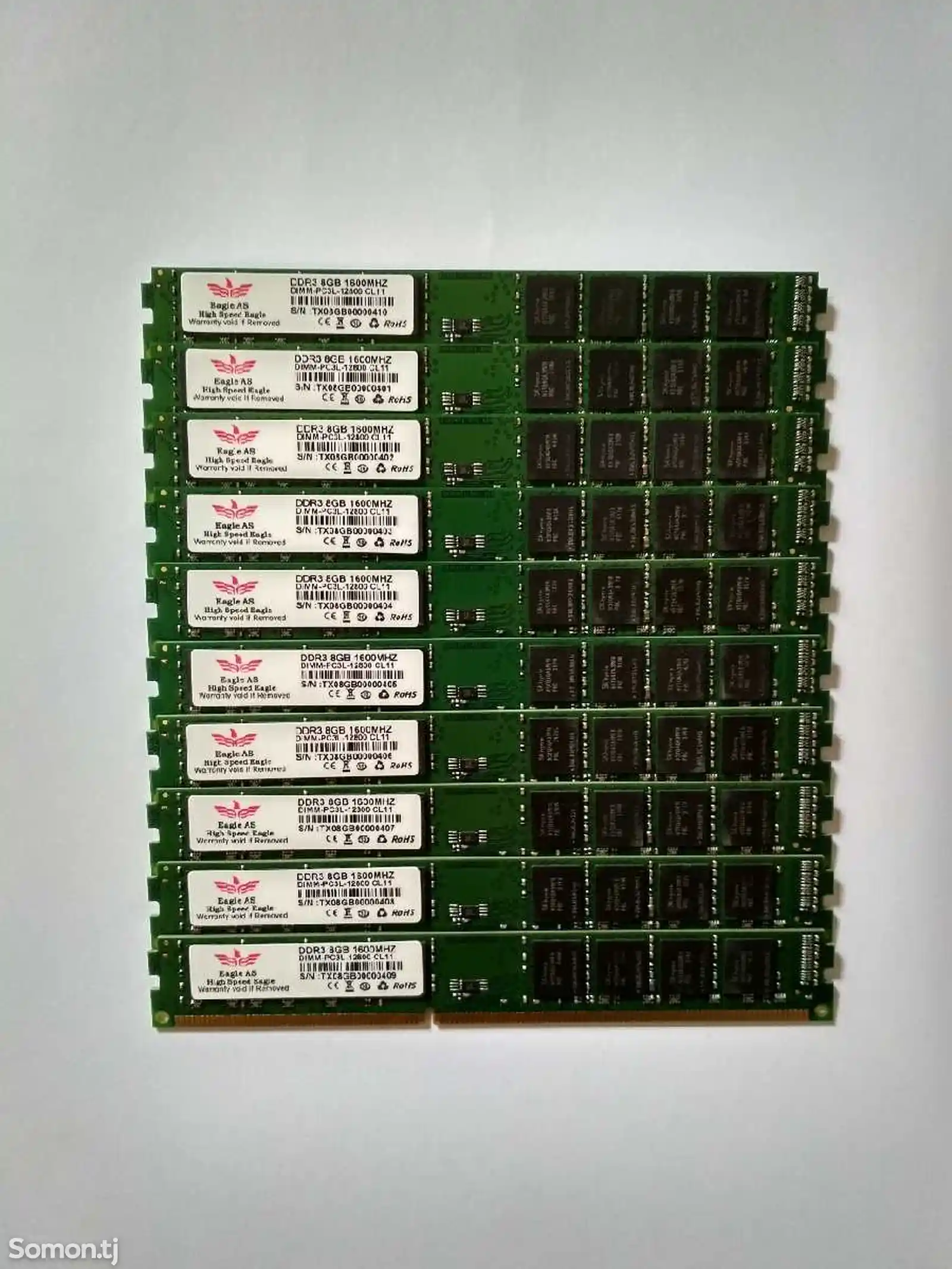 Оперативная память Eagle As DDR3 8GB 1600MHz-1