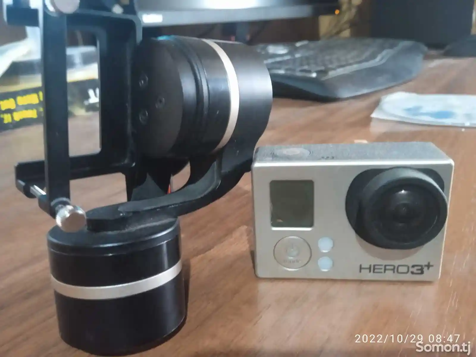 Стабилизатор FeiyuTech и камера GoPro HERO 3+-1