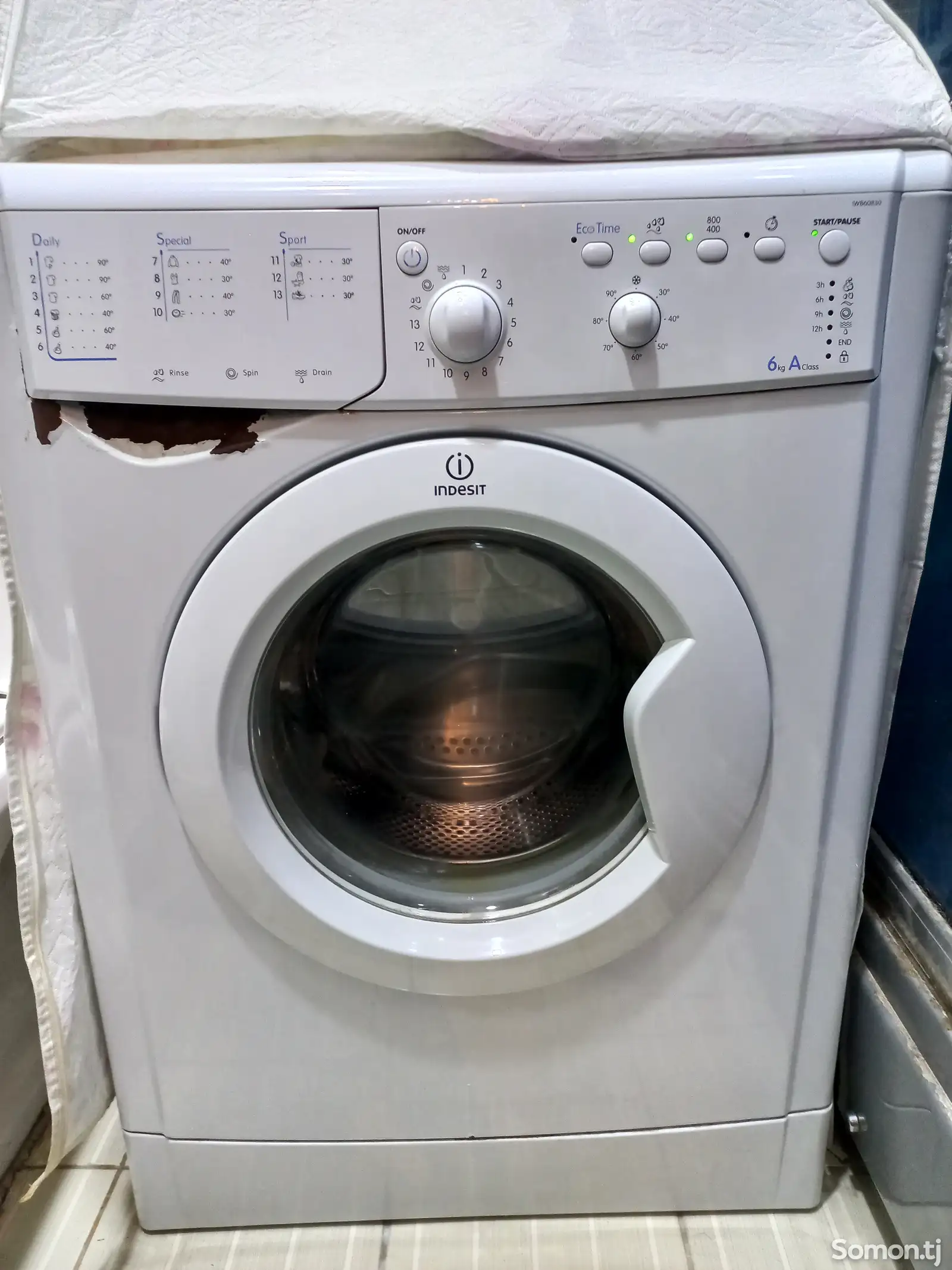 Стиральная машина indesit 6kg-1