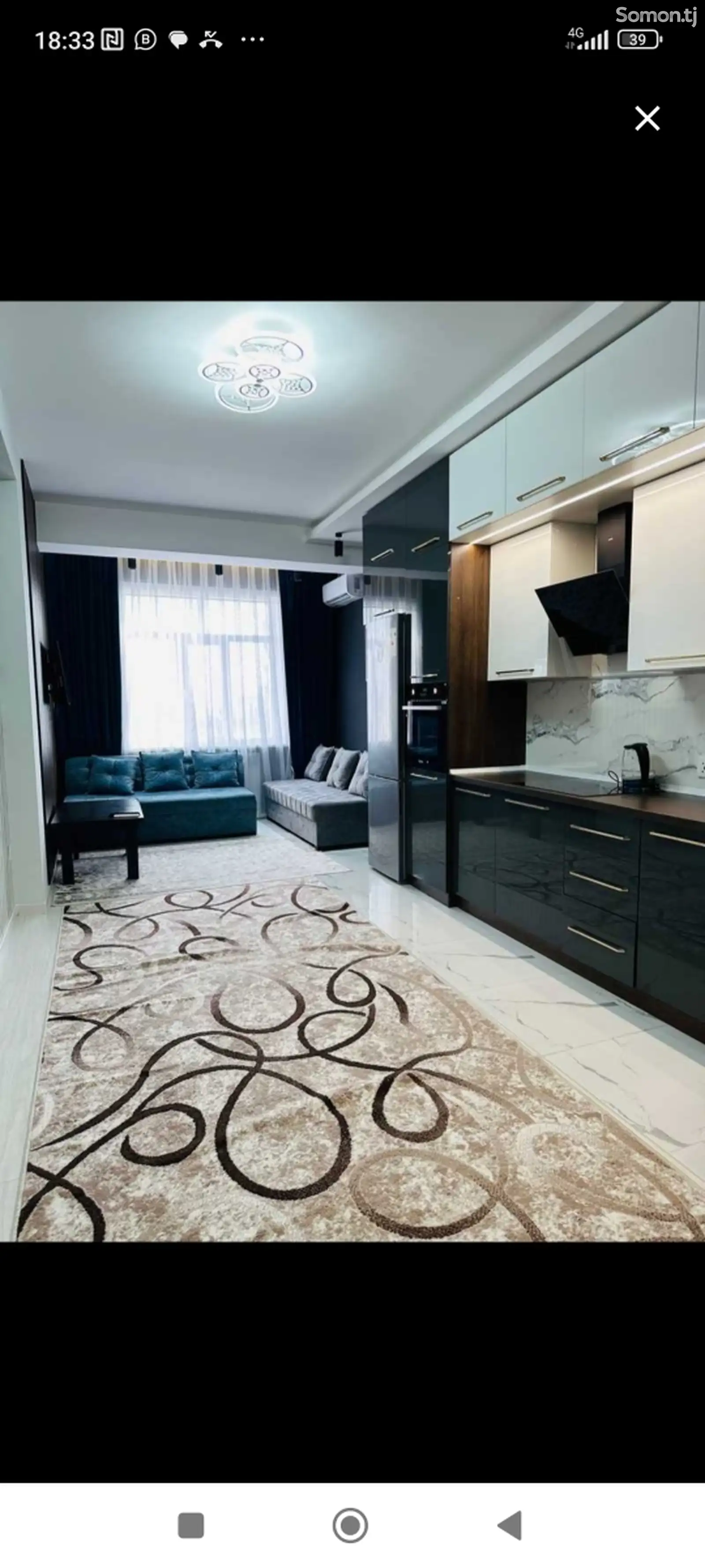 2-комн. квартира, 10 этаж, 55м², И.Сомони-4