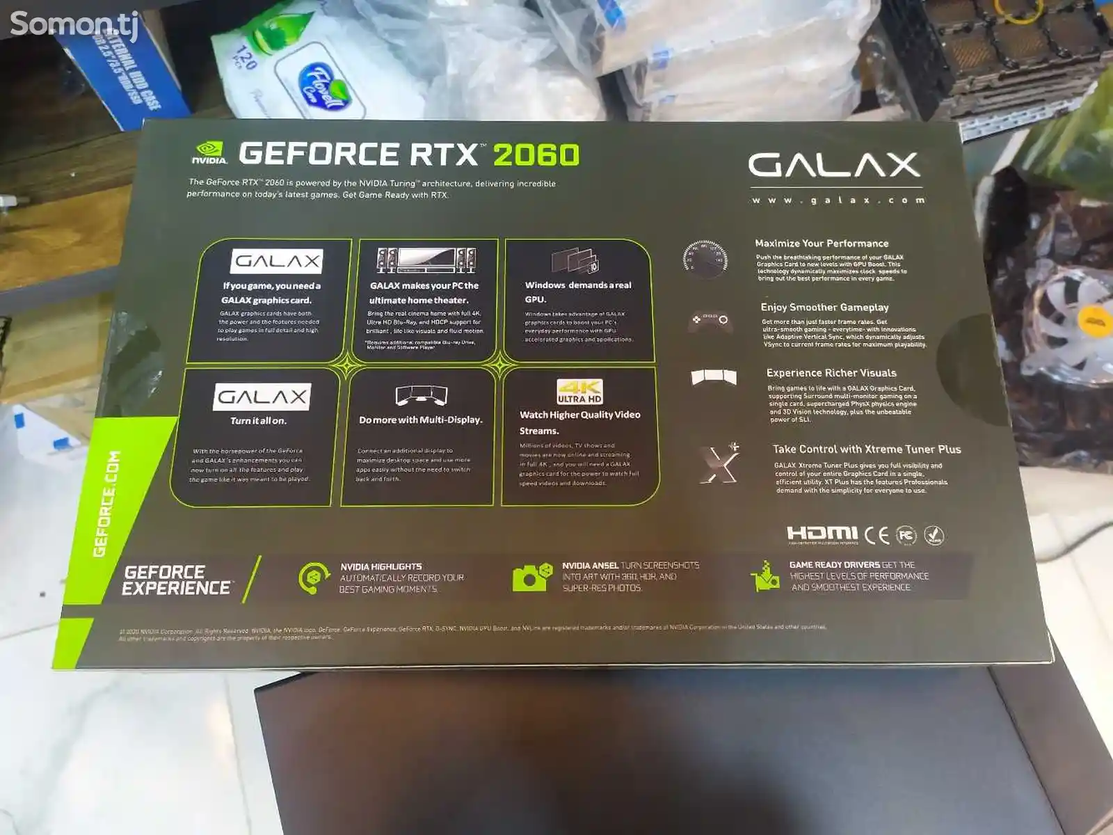 Видеокарта Galax RTX Geforce 2060-6GB-2